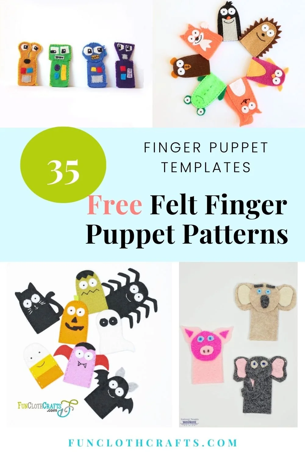 35 Free Finger Puppet Patterns 35 Free Finger Puppet Patterns
