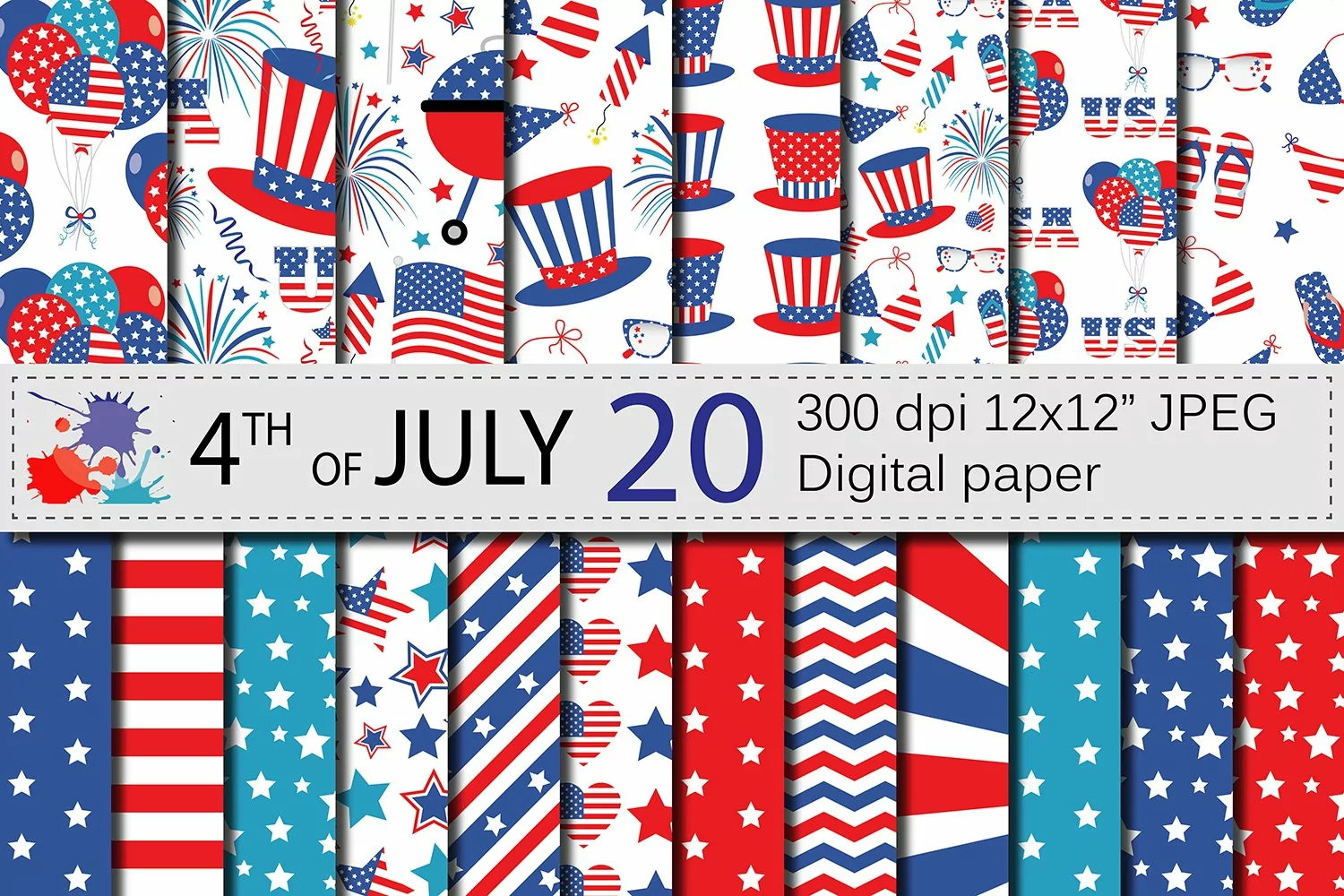 90595 4th Of July Digital Paper Usa Independence Day Backgrounds American Patriotic Scrapbook Paper 90595 4th Of July Digital Paper Usa Independence Day Backgrounds American Patriotic Scrapbook Paper