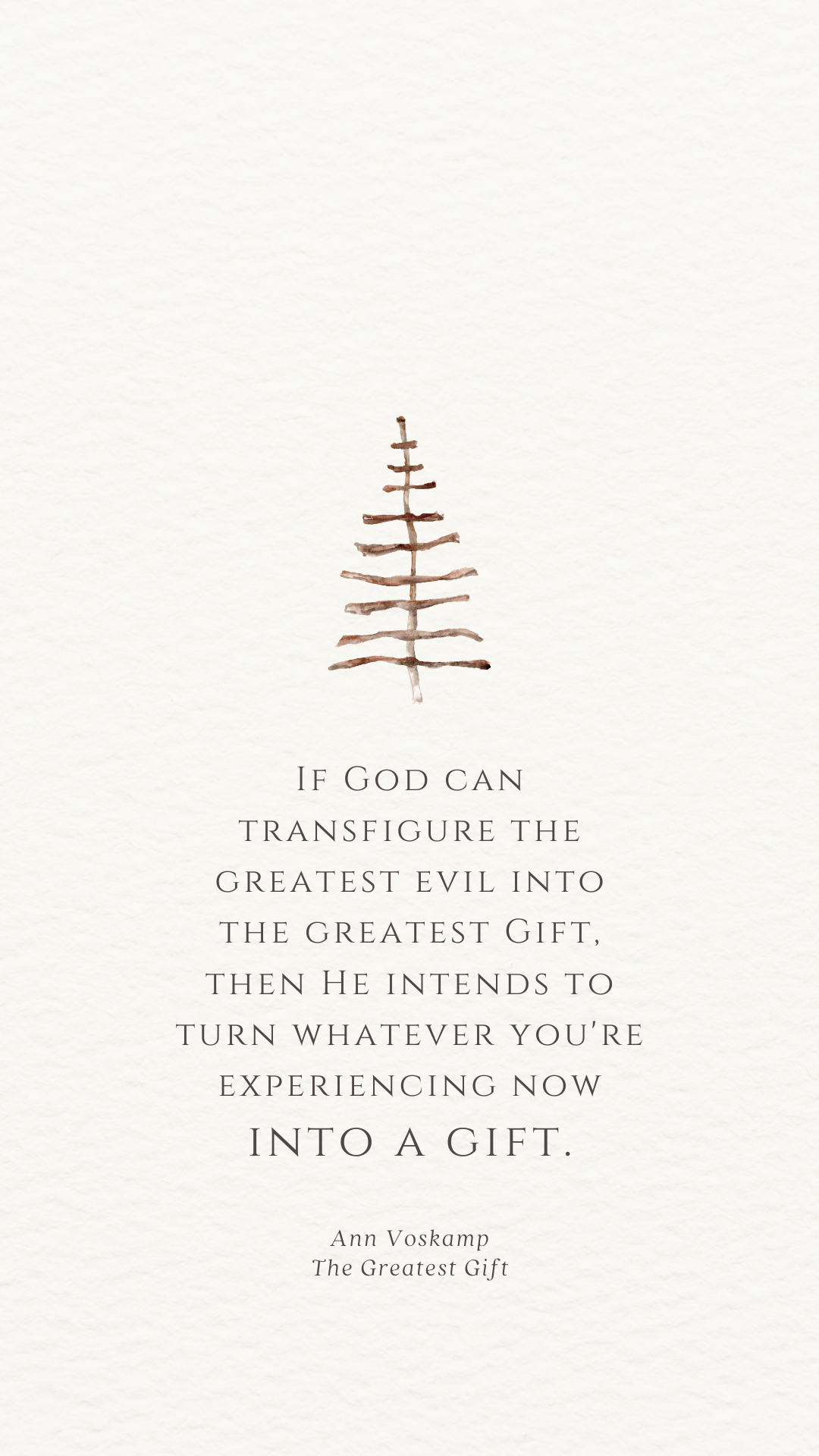 A Spacious Non Anxious Christmas
