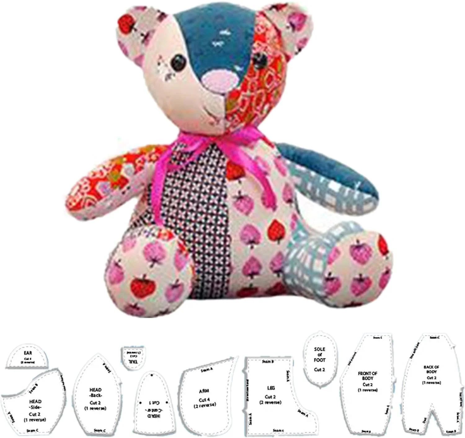 free printable teddy bear sewing patterns free printable teddy bear sewing patterns