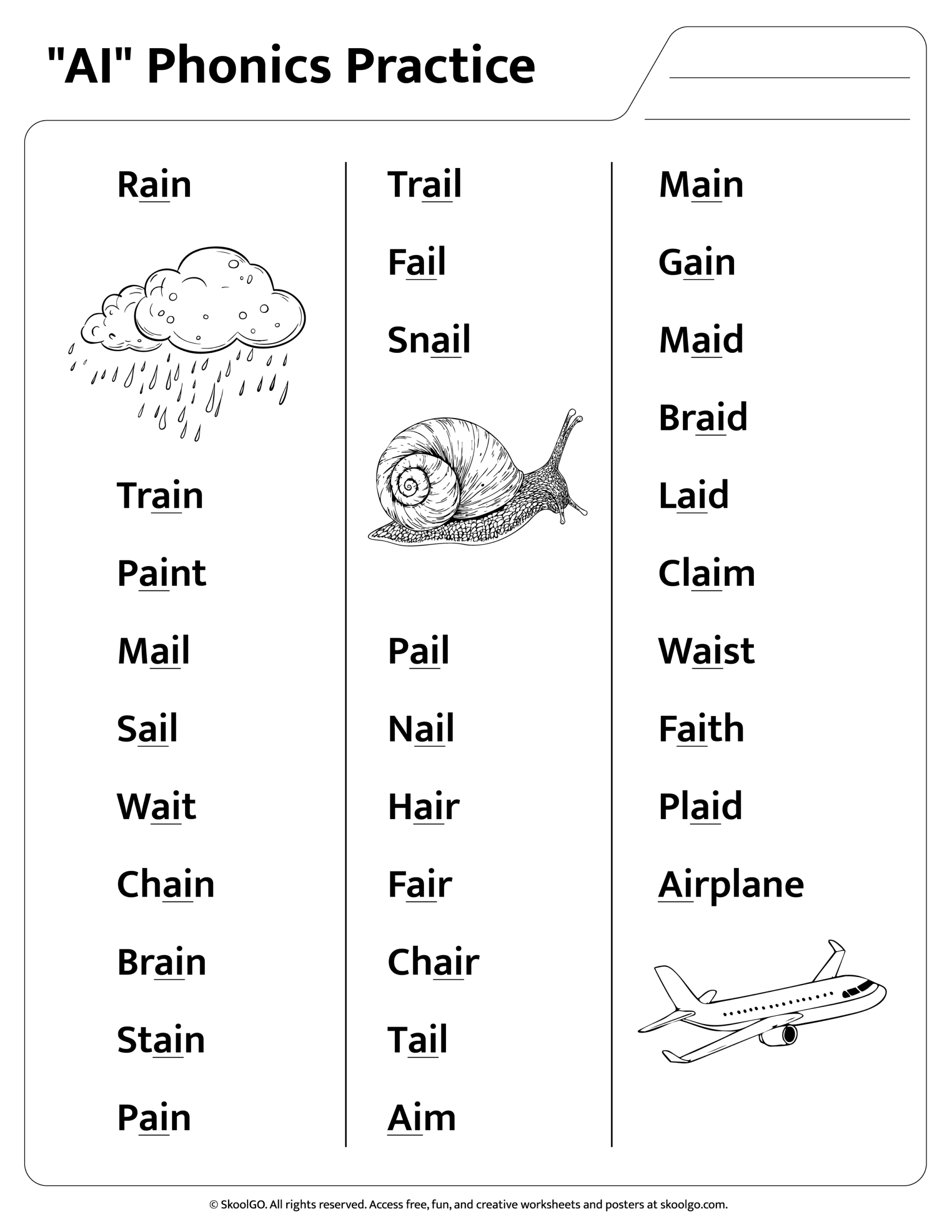 Ai Phonics Practice Worksheet Grades 1 3 Pdf Ai Phonics Practice Worksheet Grades 1 3 Pdf
