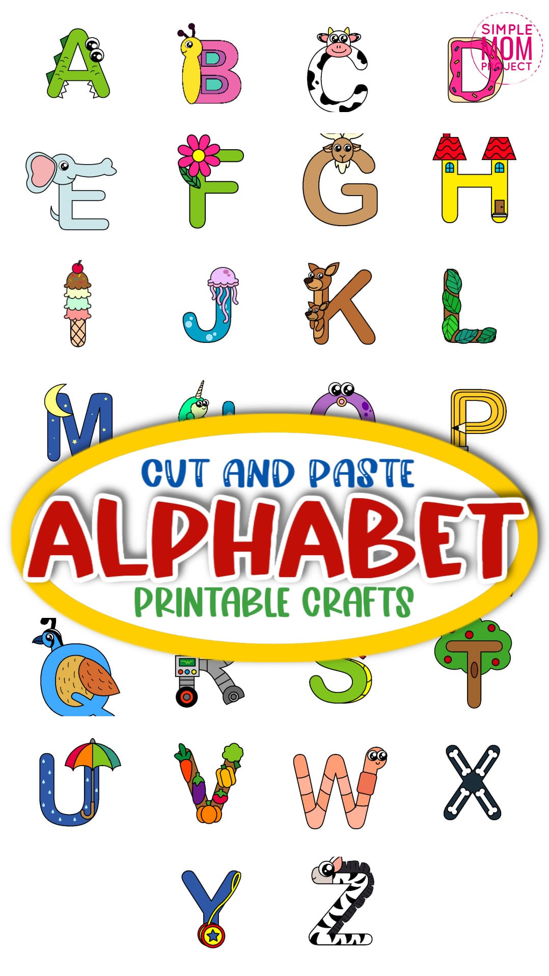 Alphabet Crafts Alphabet Crafts
