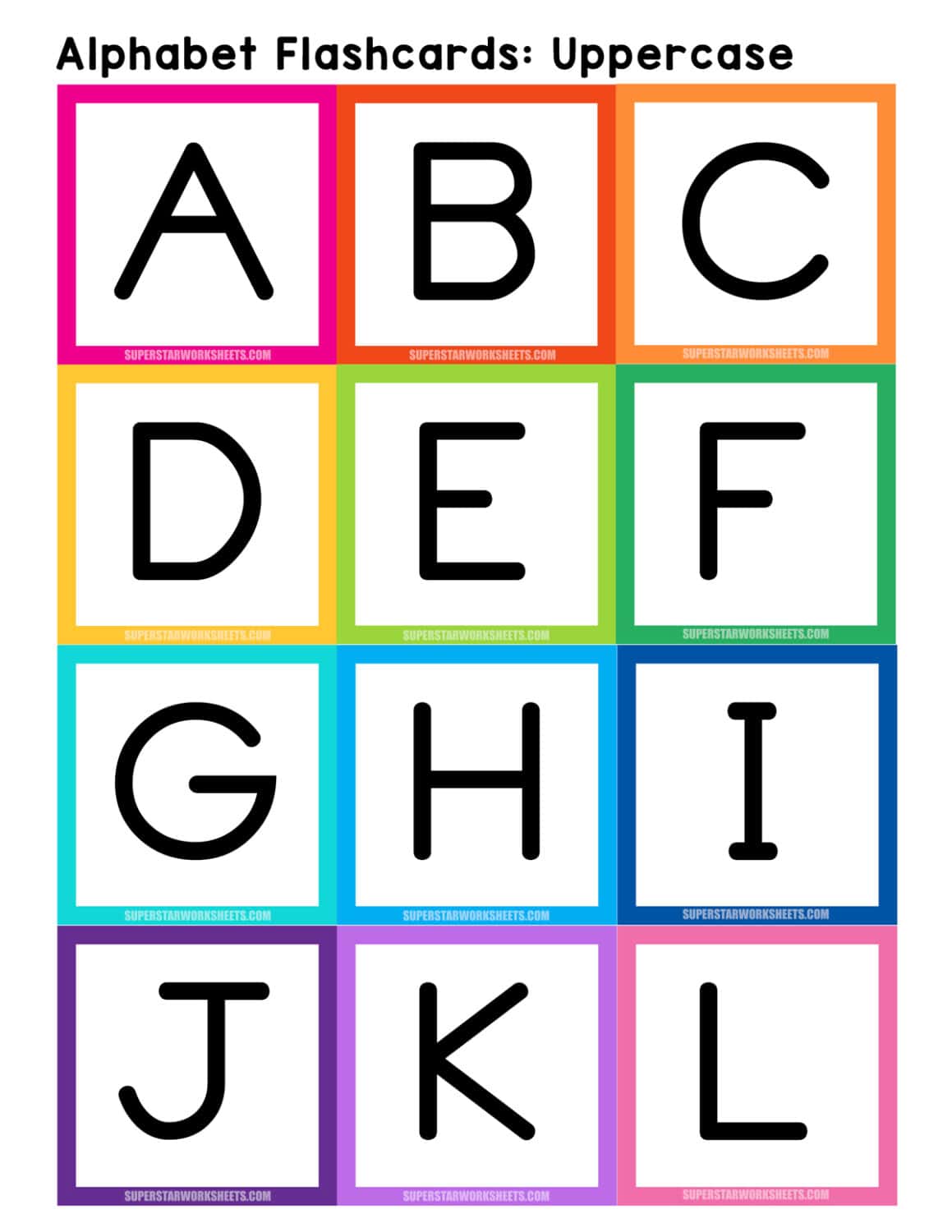 free printable abc flashcards with pictures