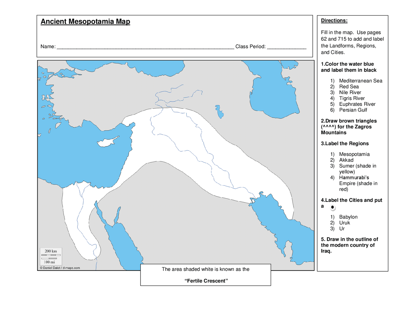 Ancient Mesopotamia Map Conceptual Map Ancient Mesopotamia Map Conceptual Map