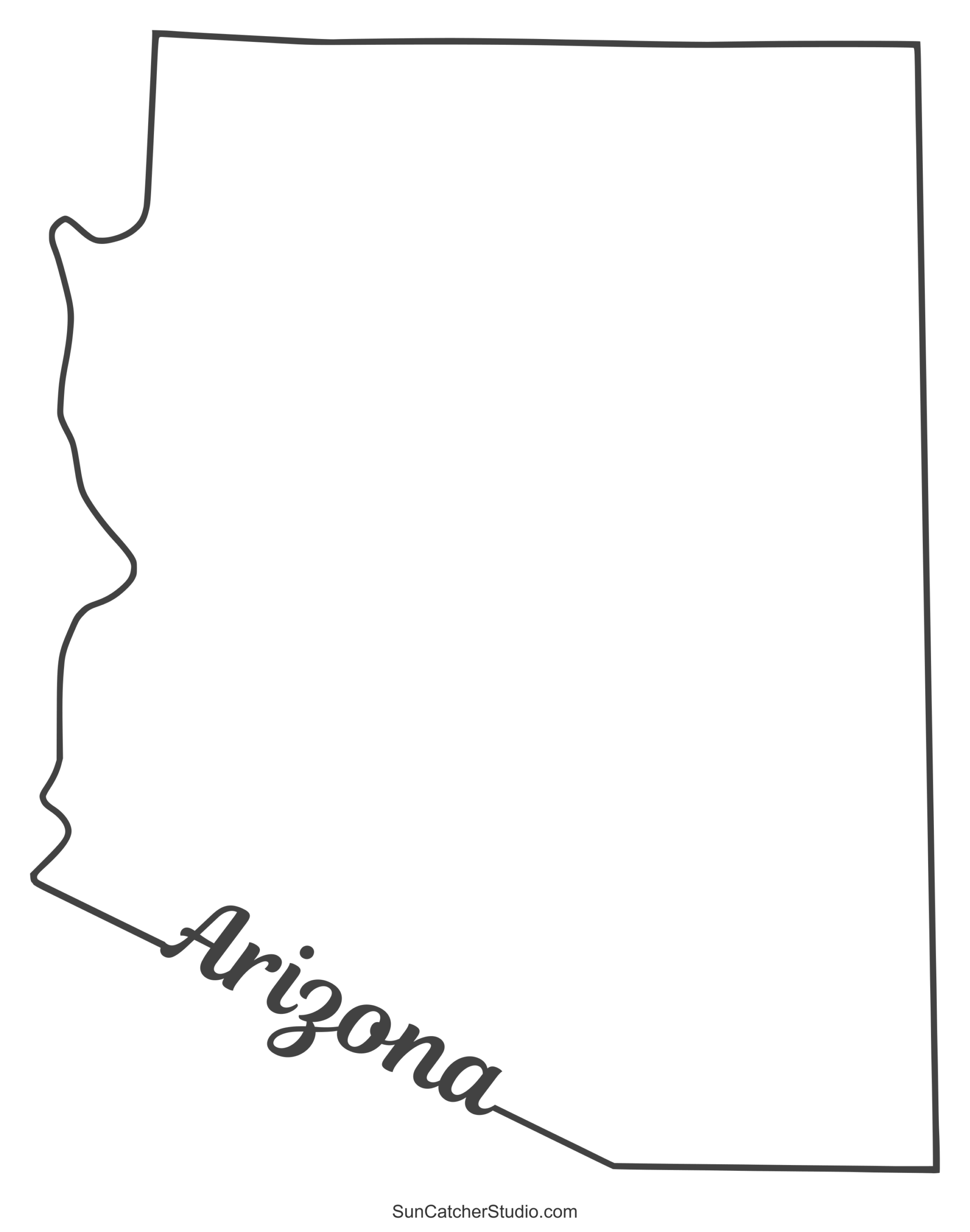 Arizona Map Arizona Map