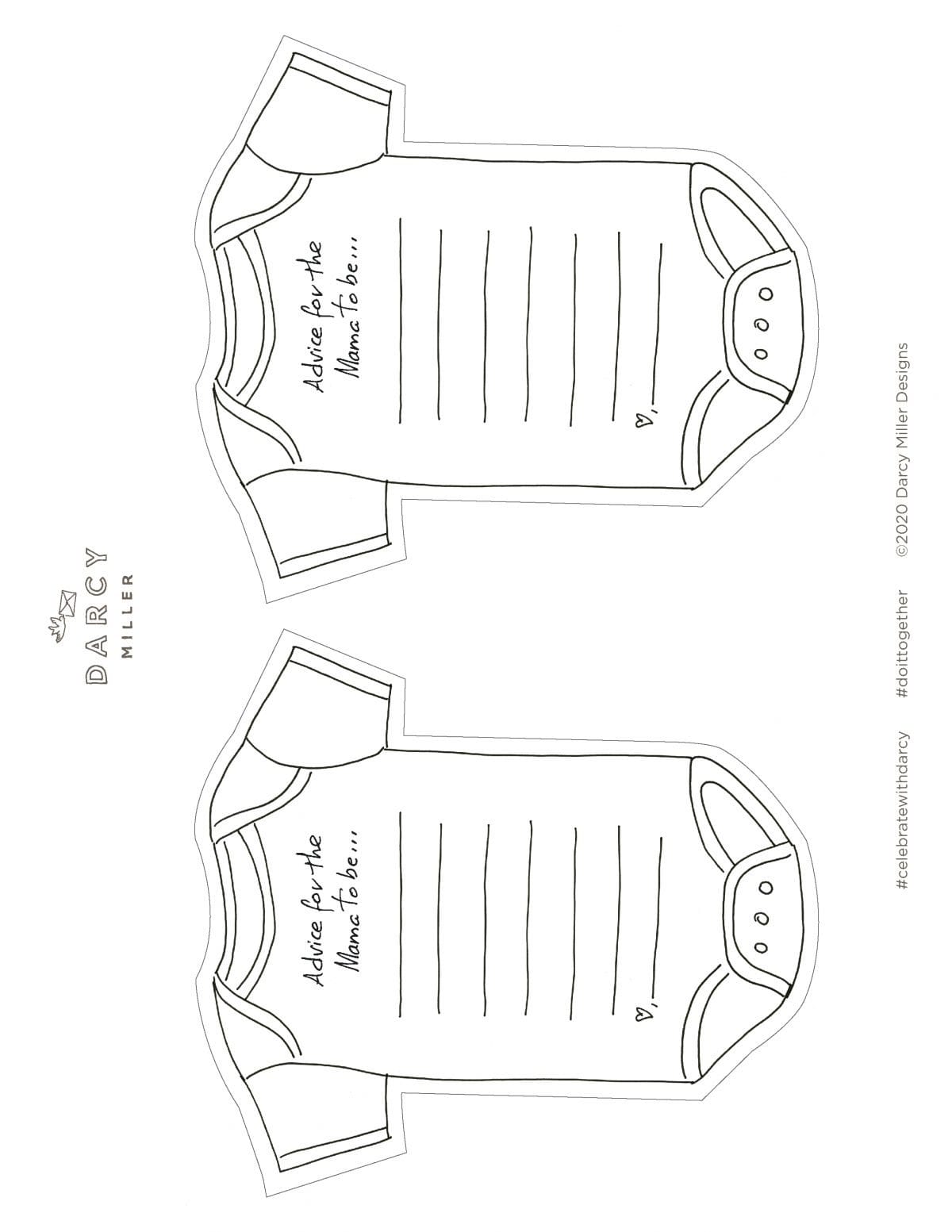 Baby Advice Card Baby Advice Card