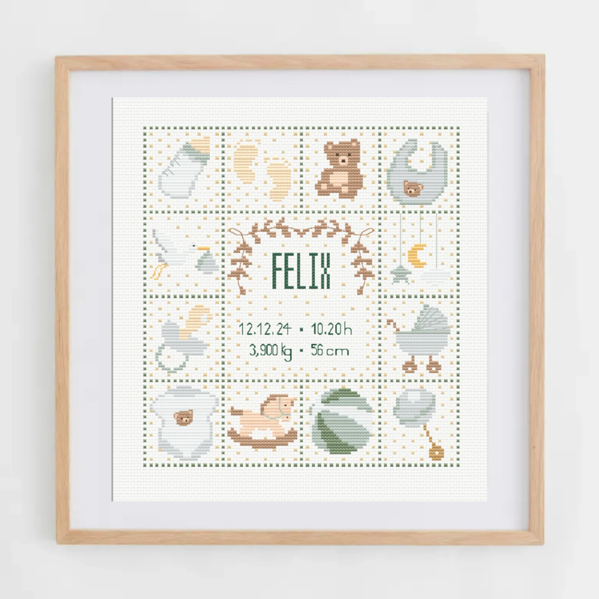 Baby Announcement Chart