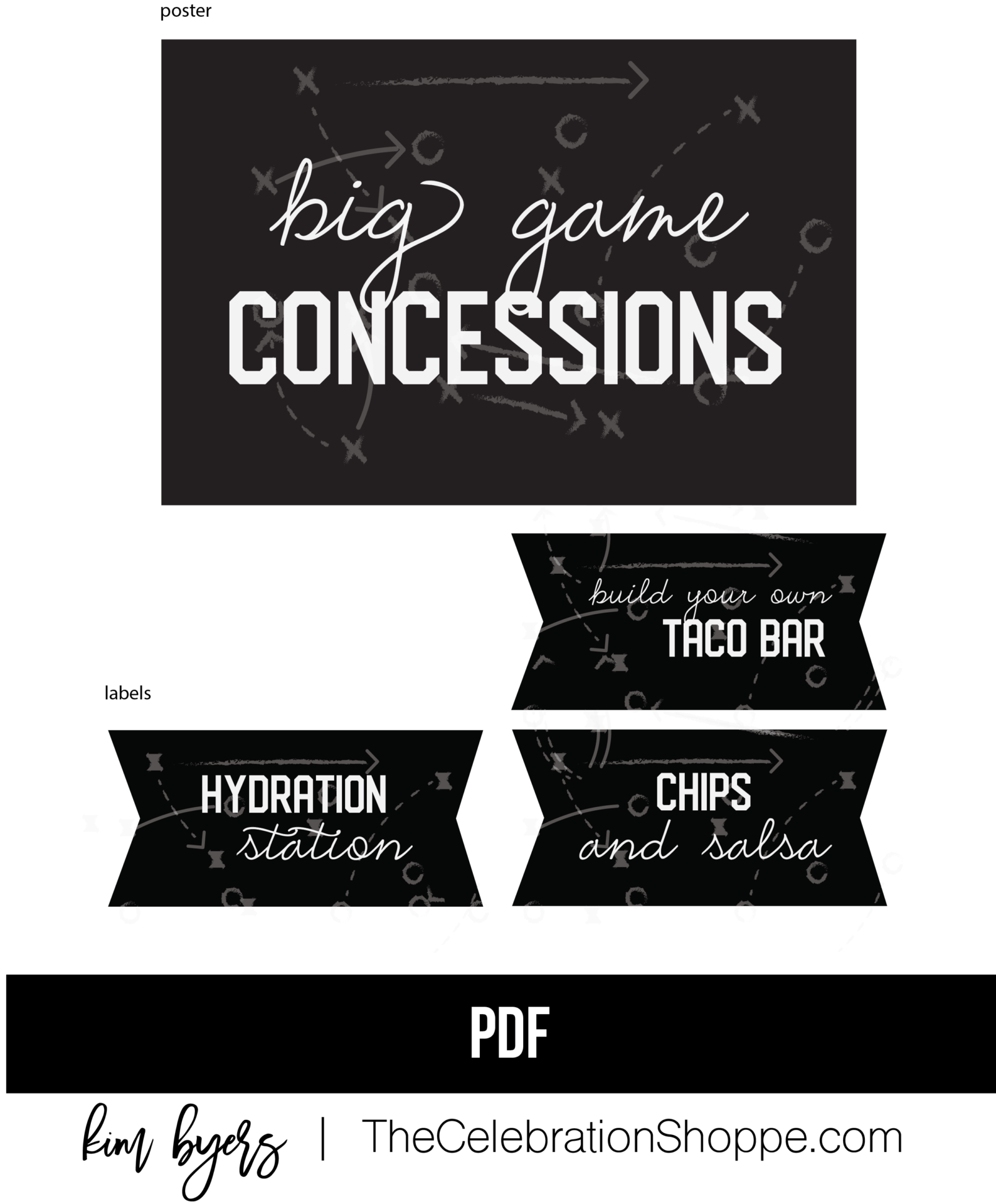 Big Game Concession Stand Setup 2 Big Game Concession Stand Setup 2