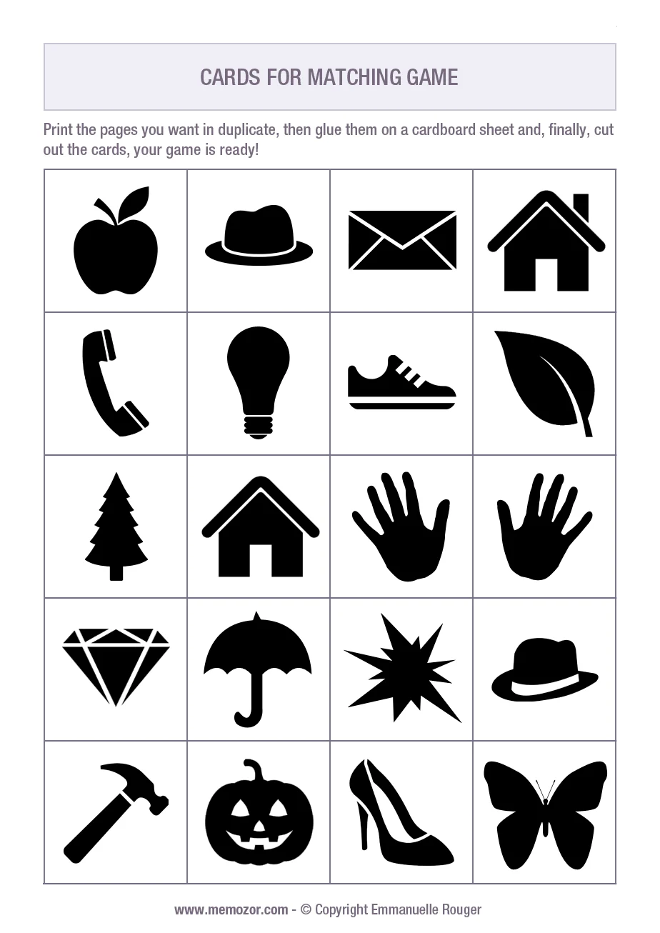 Black And White Cards
