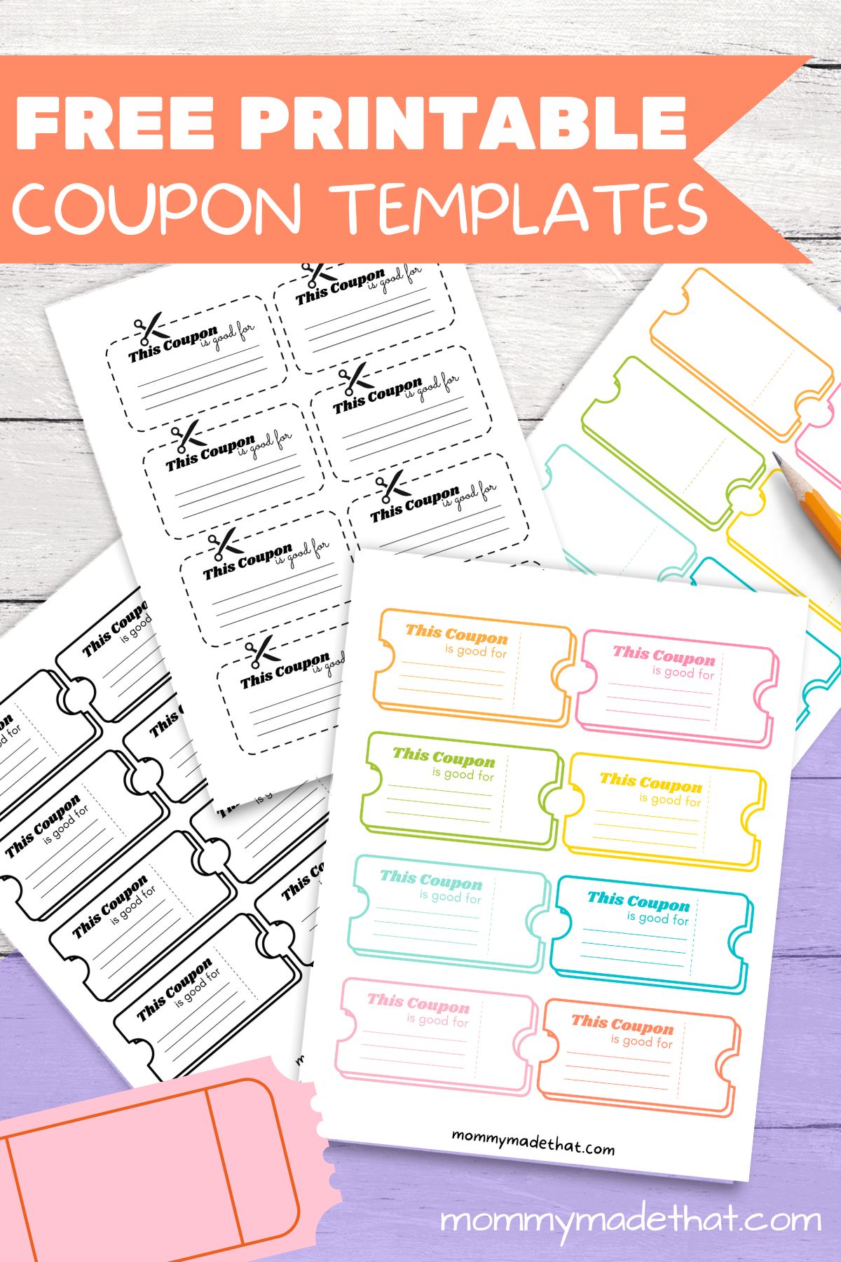 Blank Coupon Template