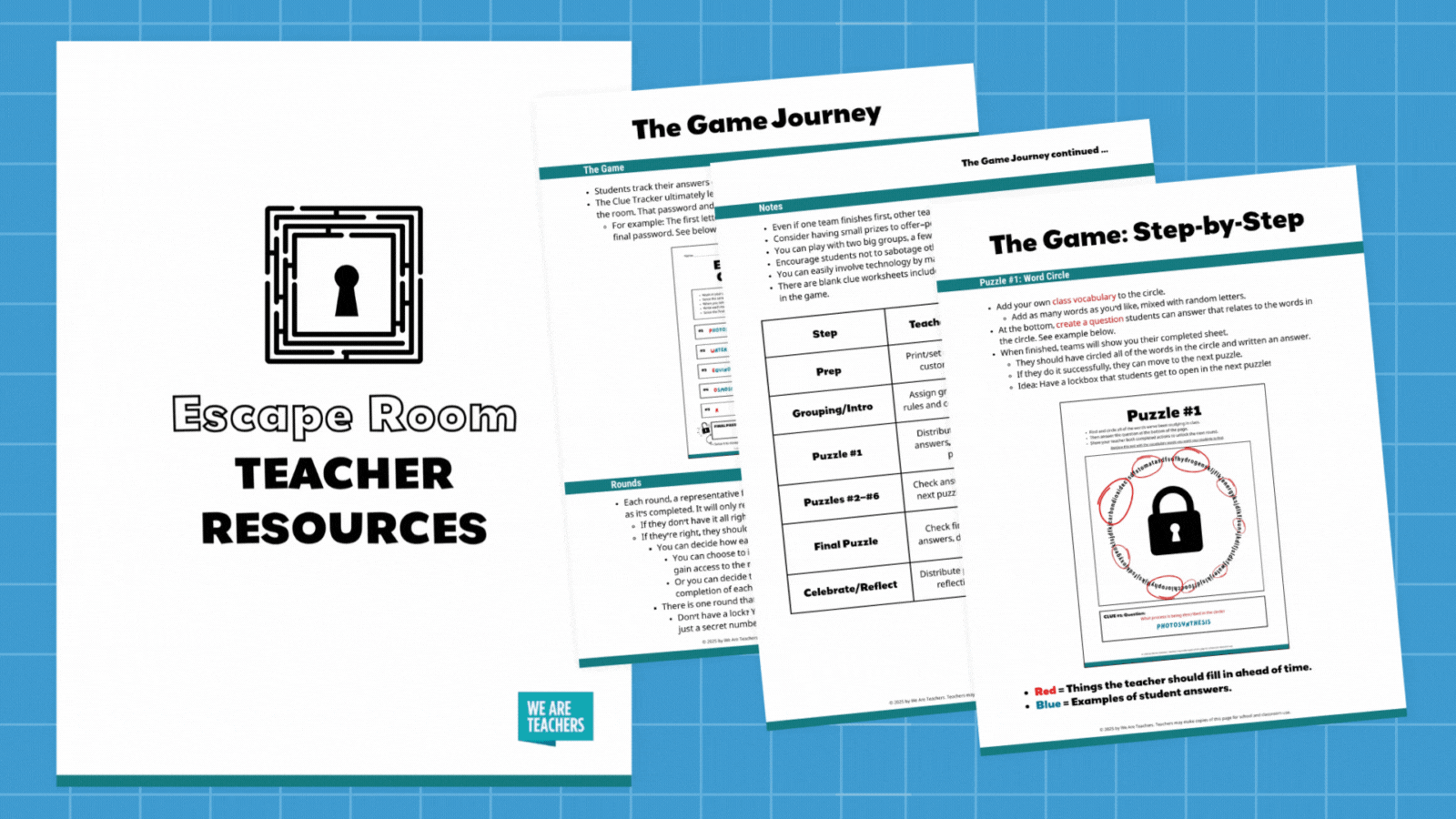 free printable escape room clues