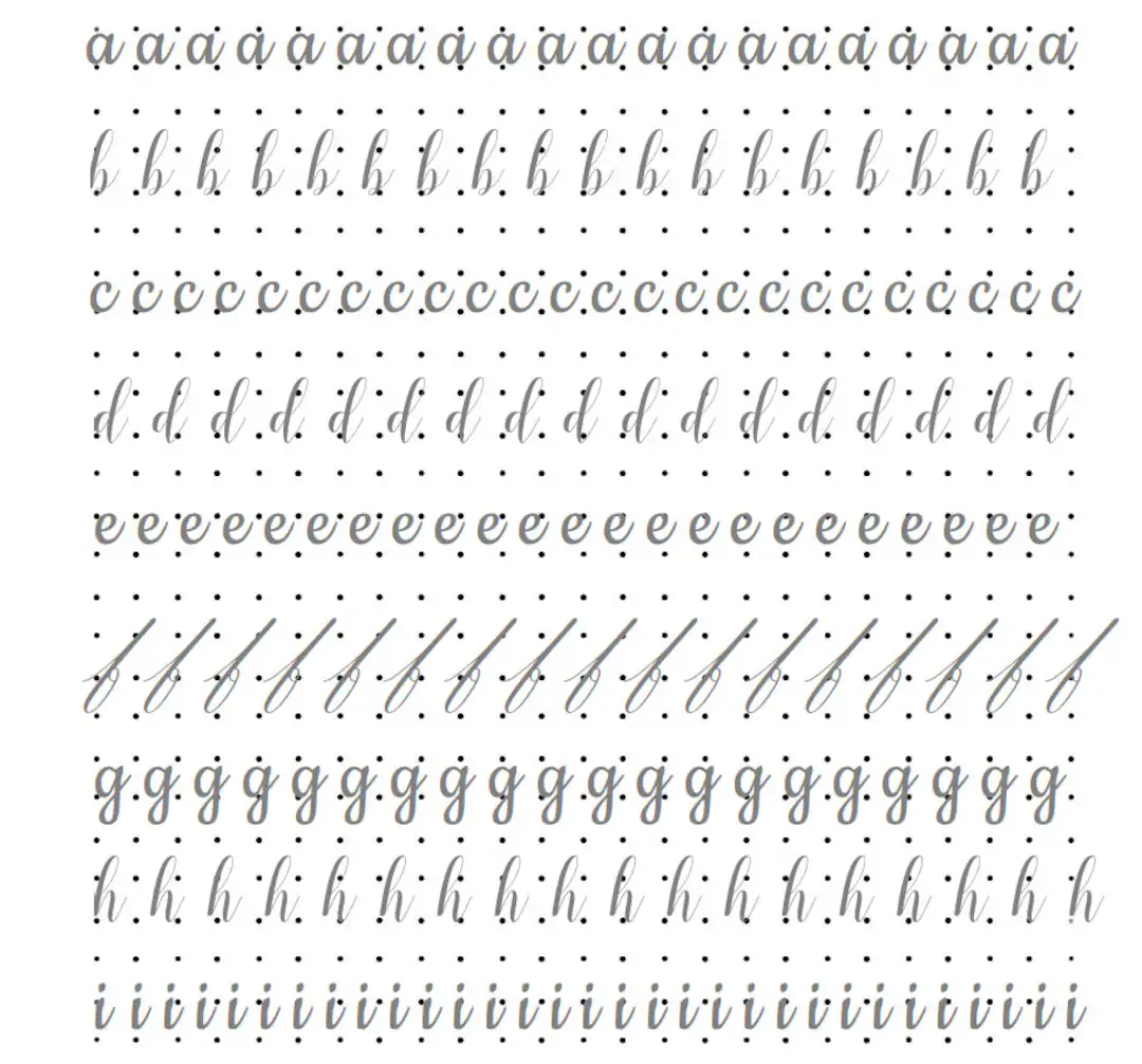 Calligraphy Practice Sheets And Guide Calligraphy Practice Sheets And Guide