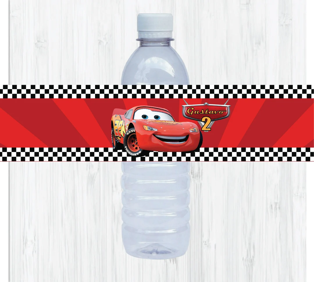 Cars Lighting Mcqueen Personalised Water Cars Lighting Mcqueen Personalised Water