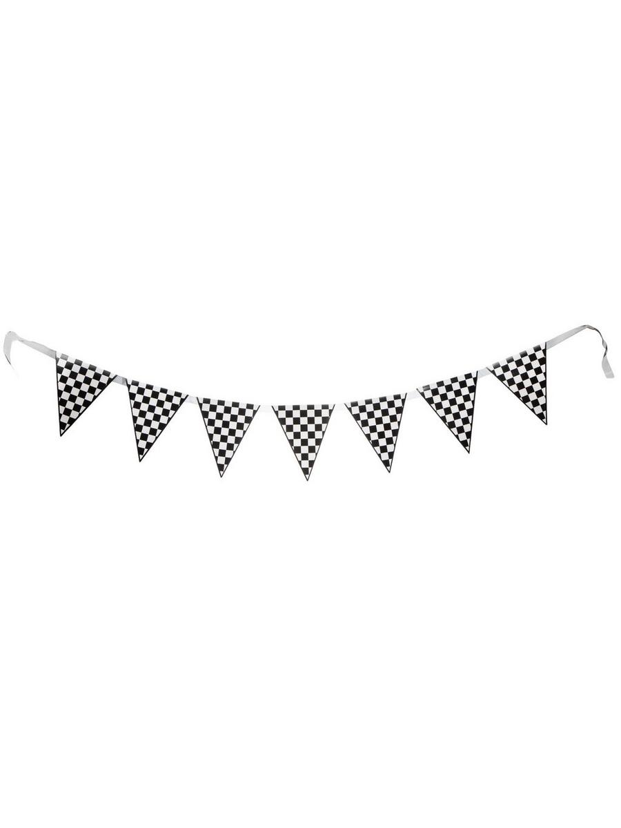 Checkered Flag Pennant Banner Checkered Flag Pennant Banner