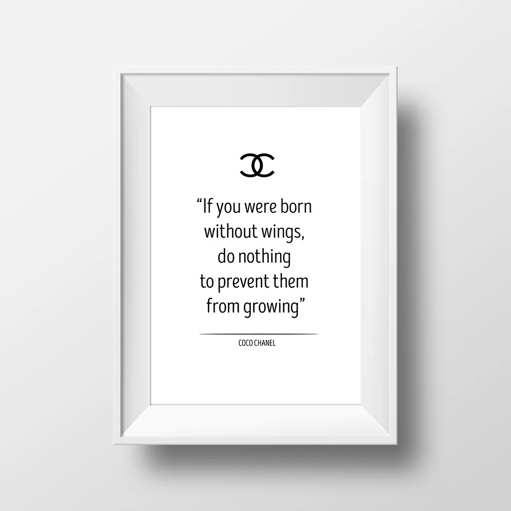 free printable chanel quotes free printable chanel quotes