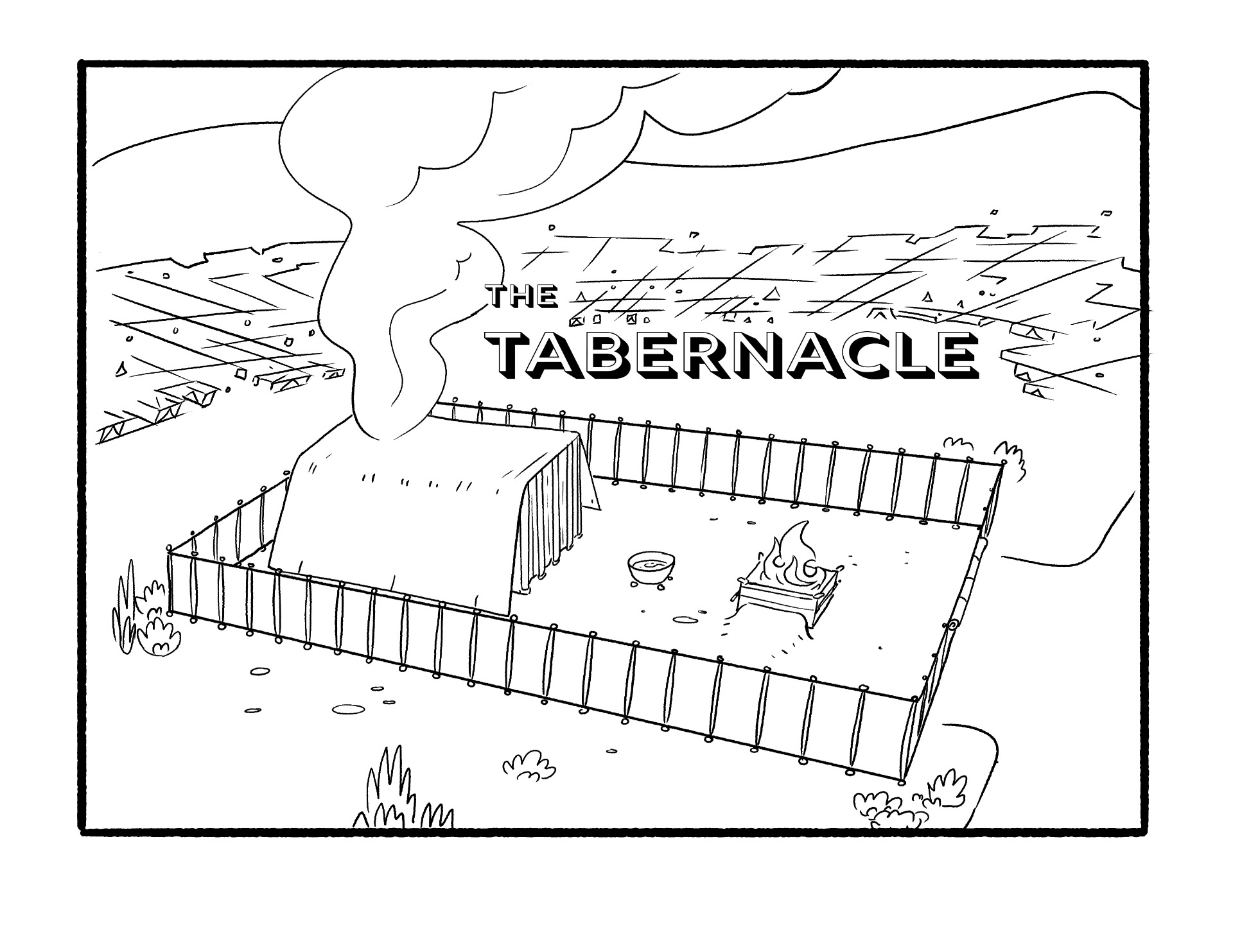 free printable pictures of the tabernacle