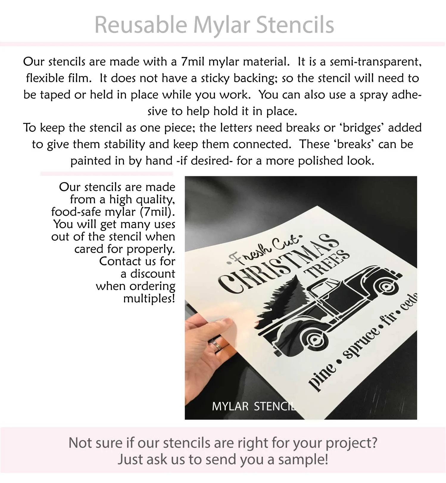 Country Roads Take Me Home Stencil