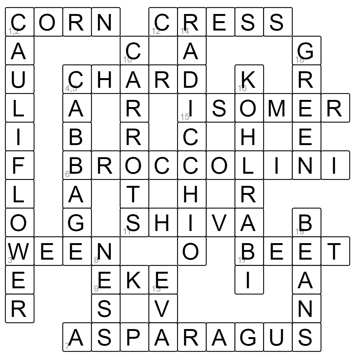 Crossword Puzzle Maker