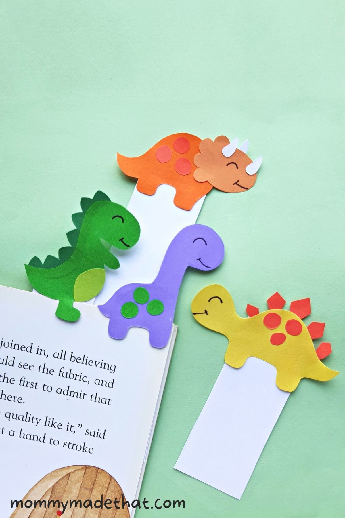 Dinosaur Bookmarks Dinosaur Bookmarks