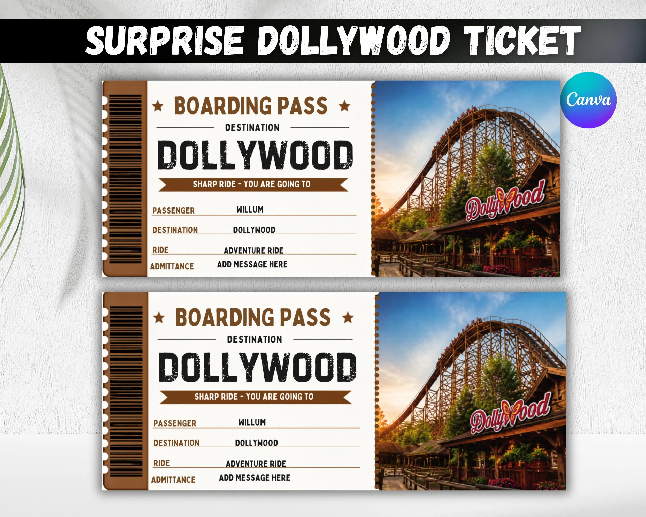 Dollywood Printable Voucher