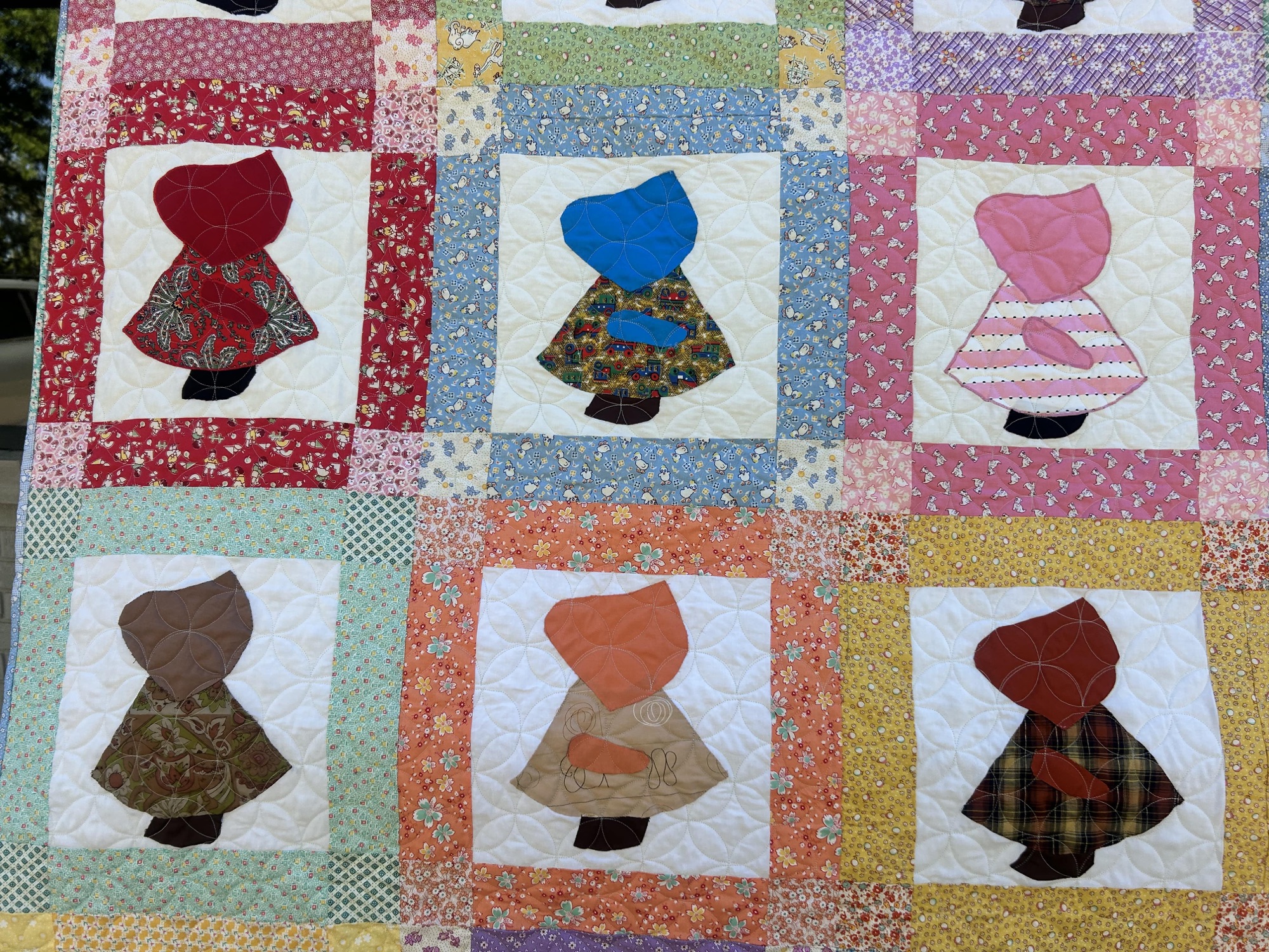 Dutch Babies Finishing Grandma Dutchs Sunbonnet Sue Quilt Dutch Babies Finishing Grandma Dutchs Sunbonnet Sue Quilt