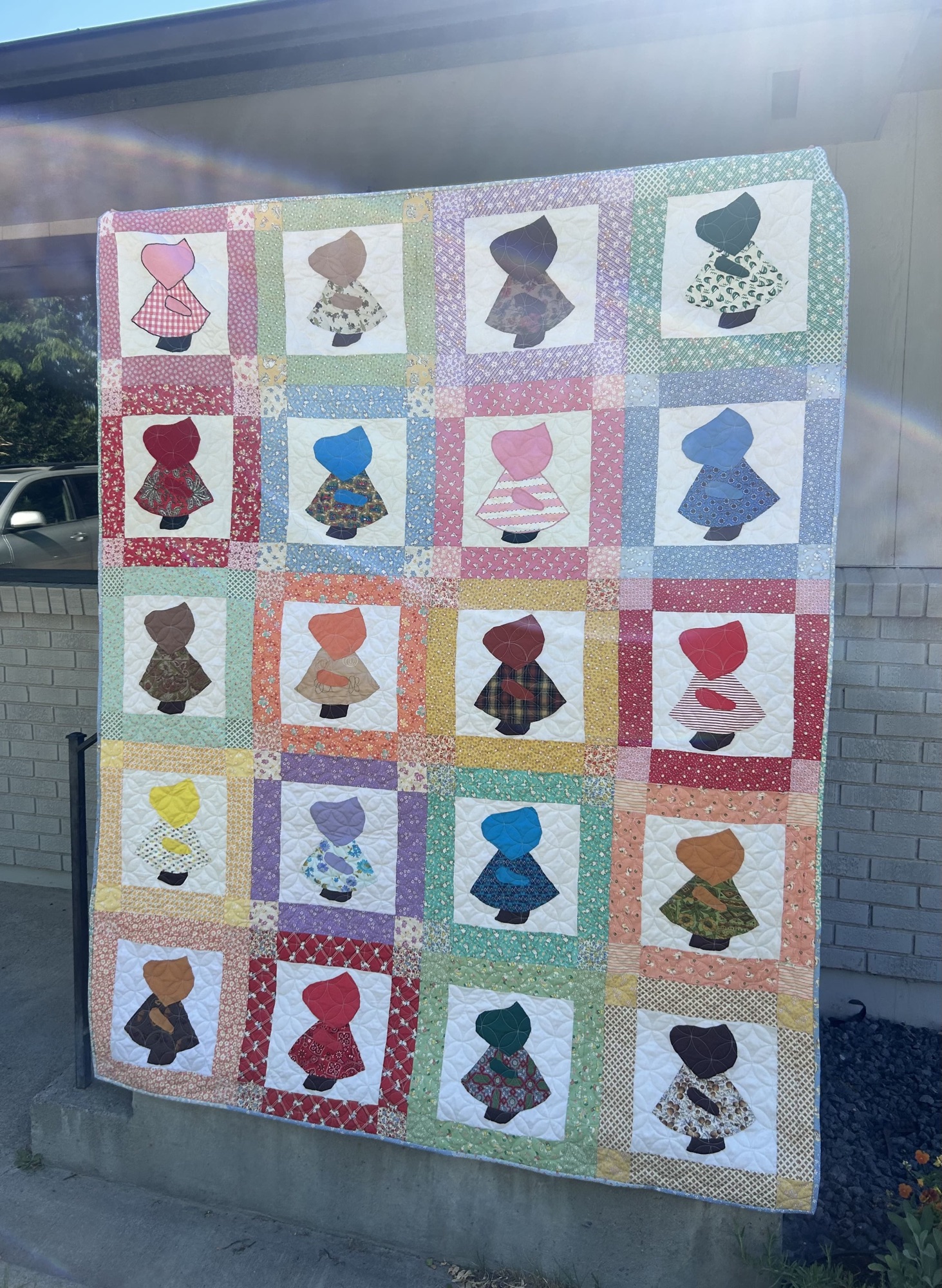 Dutch Babies Finishing Grandma Dutchs Sunbonnet Sue Quilt Dutch Babies Finishing Grandma Dutchs Sunbonnet Sue Quilt