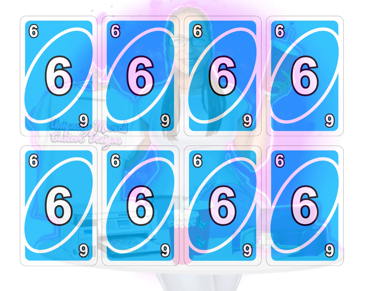 Editable Custom Uno Cards Template Editable Custom Uno Cards Template