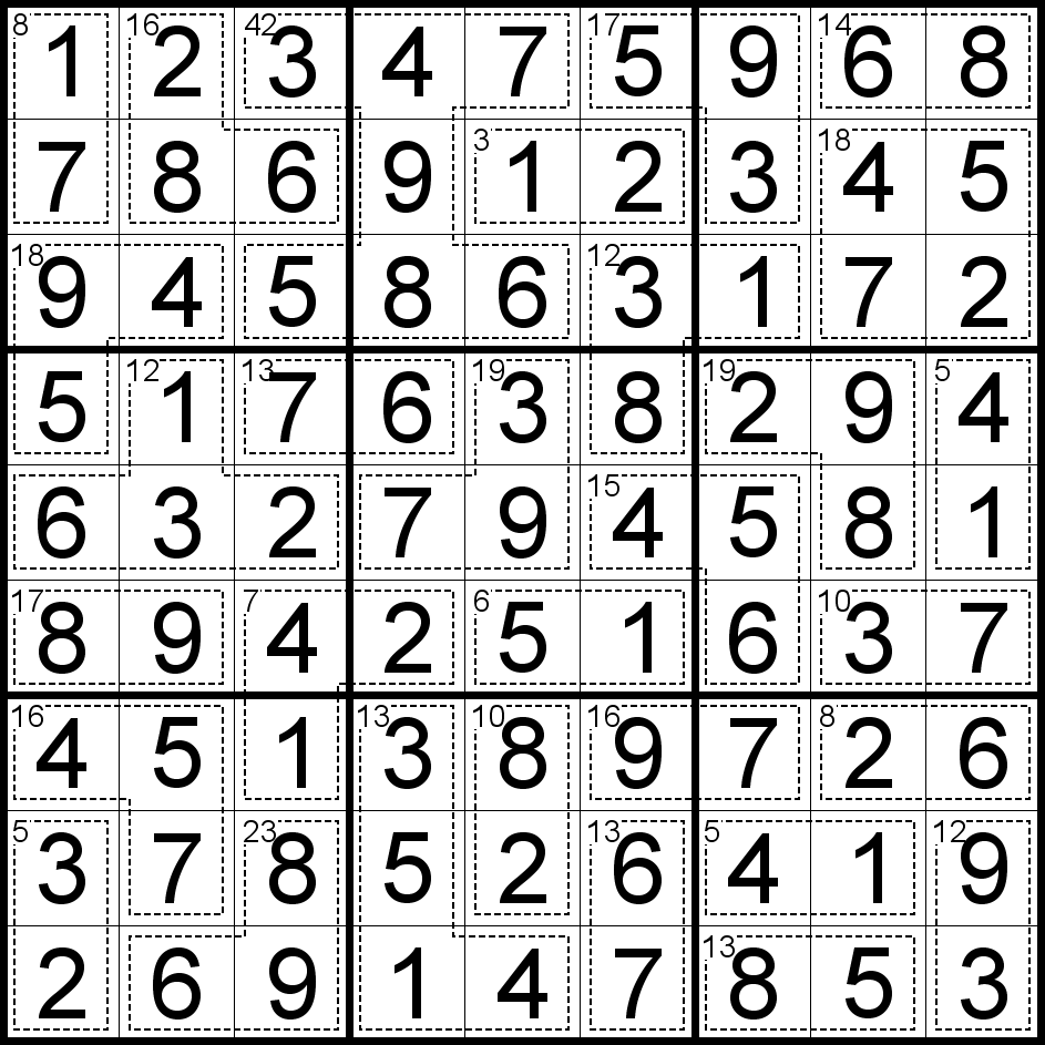 Examples Sudoku Killer