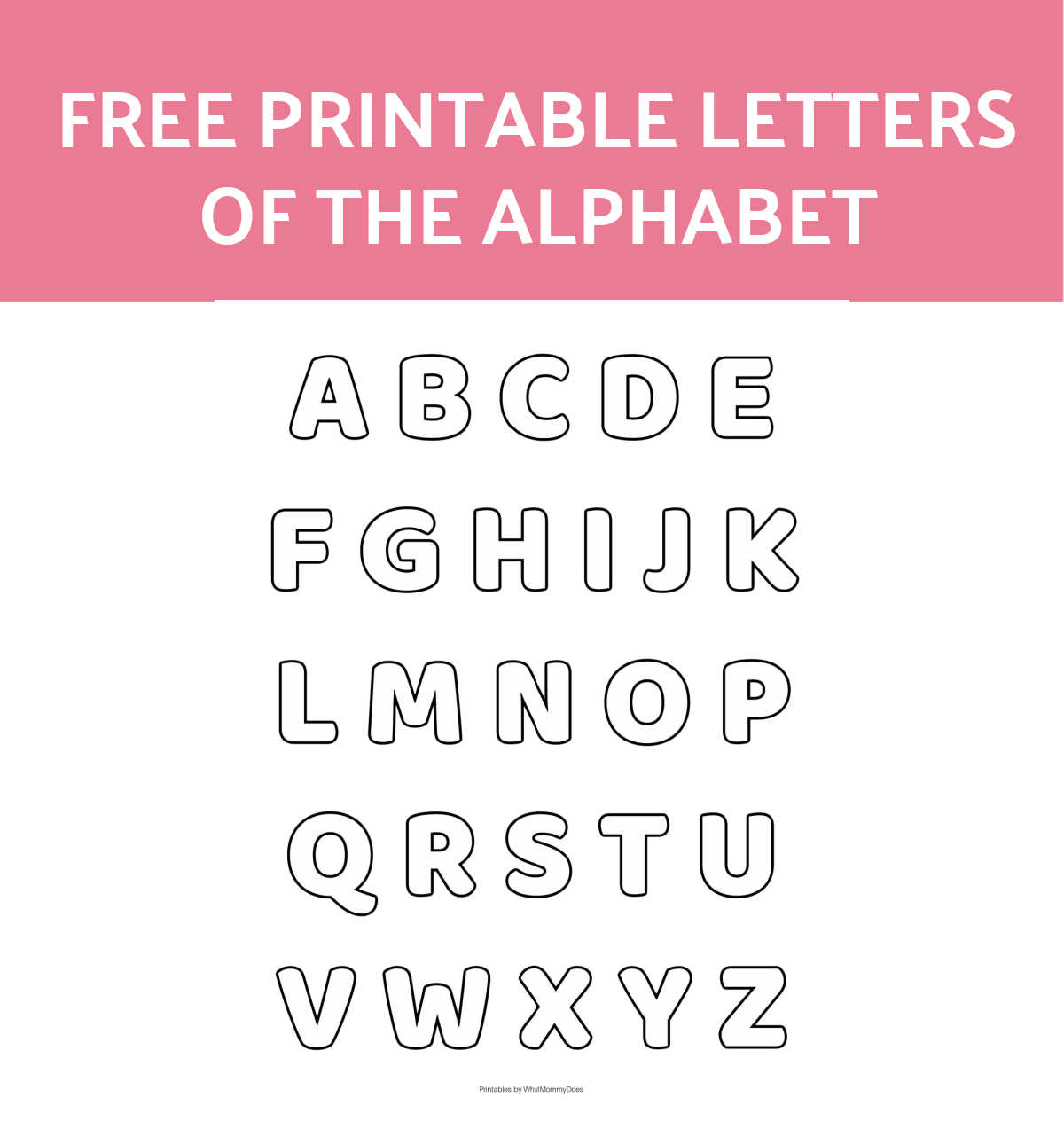 free printable 5 inch letter stencils free printable 5 inch letter stencils