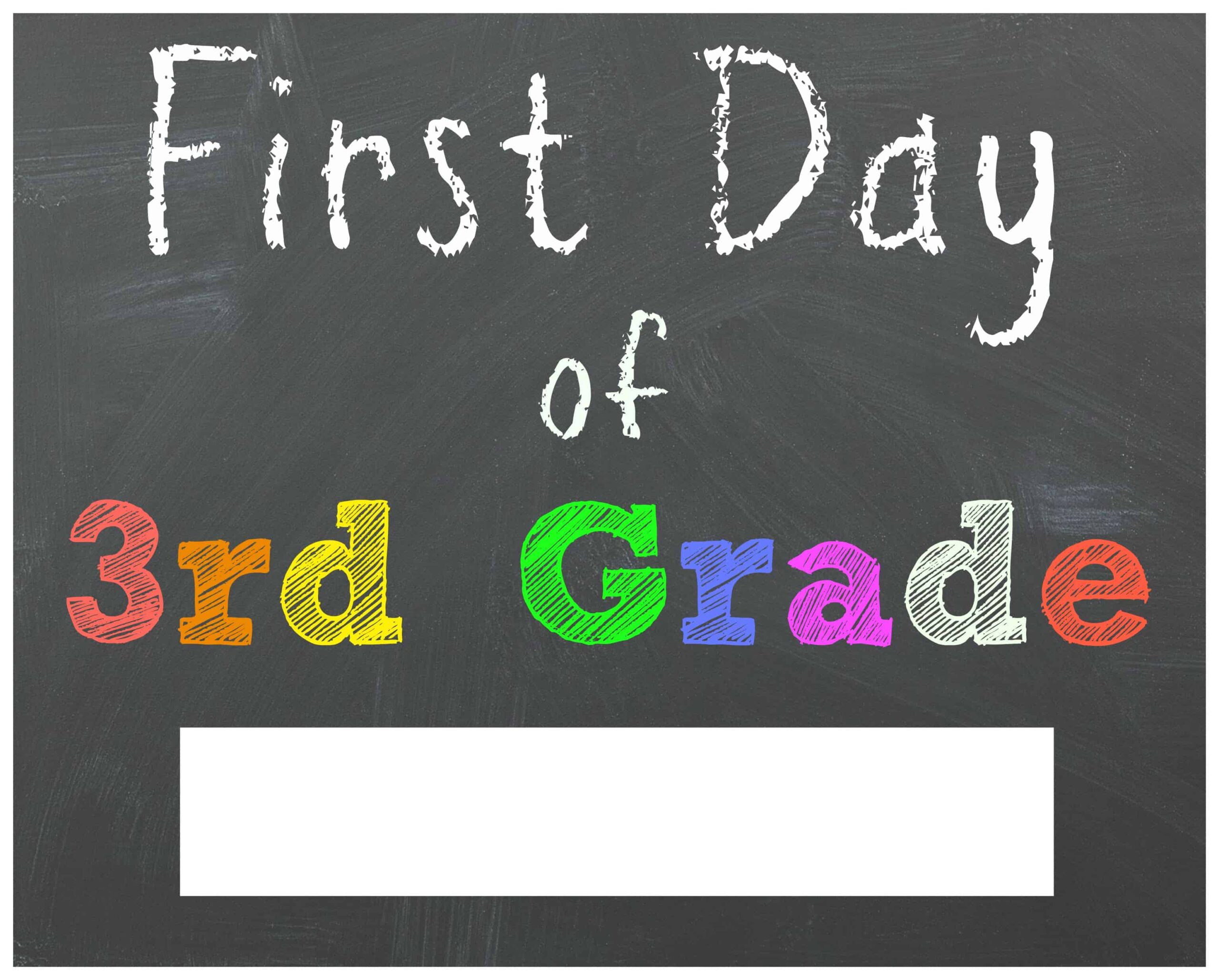 Free Back To School Printable Chalkboard Pictures Personalize Them