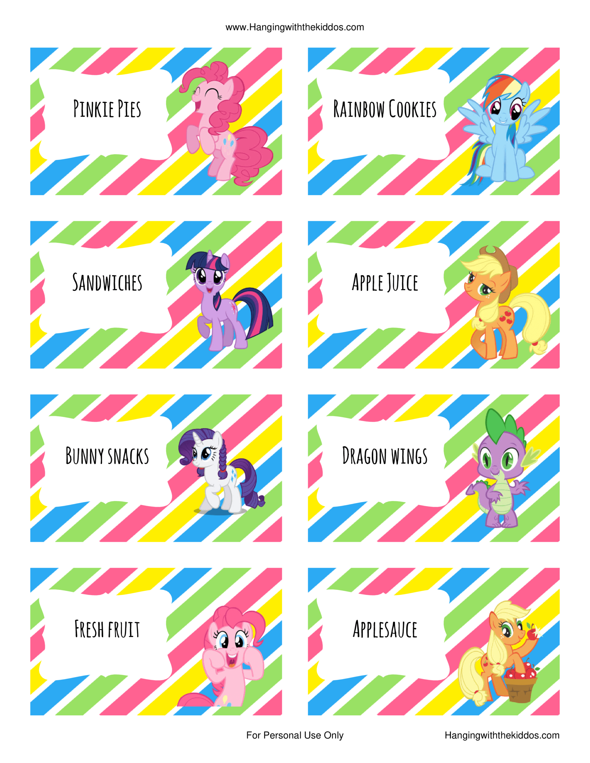 Free My Little Pony Printables Free My Little Pony Printables