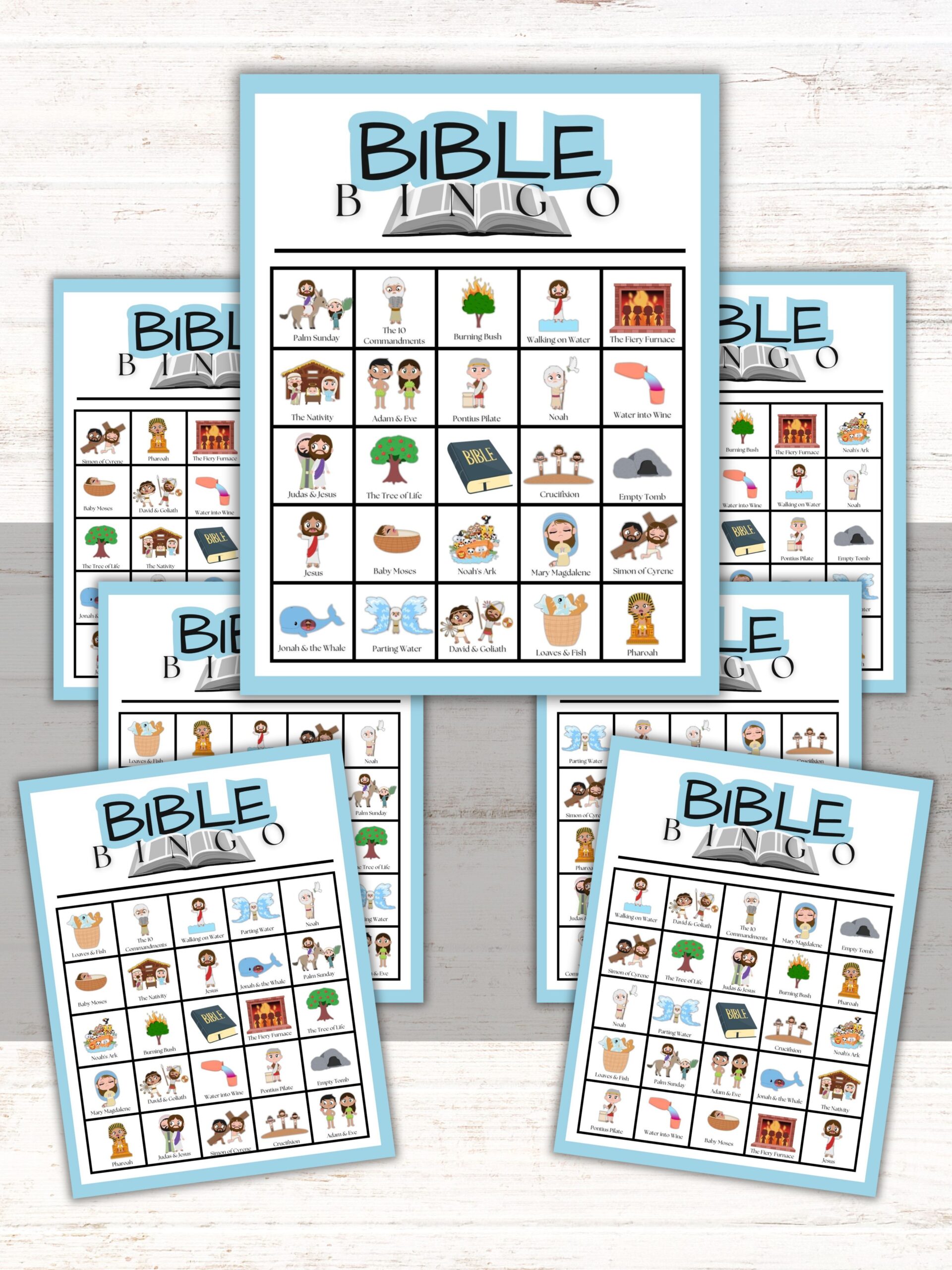 free printable bible bingo