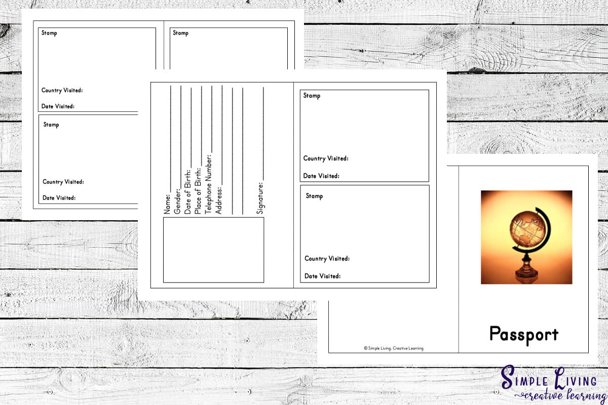 Free Printable Passport Free Printable Passport