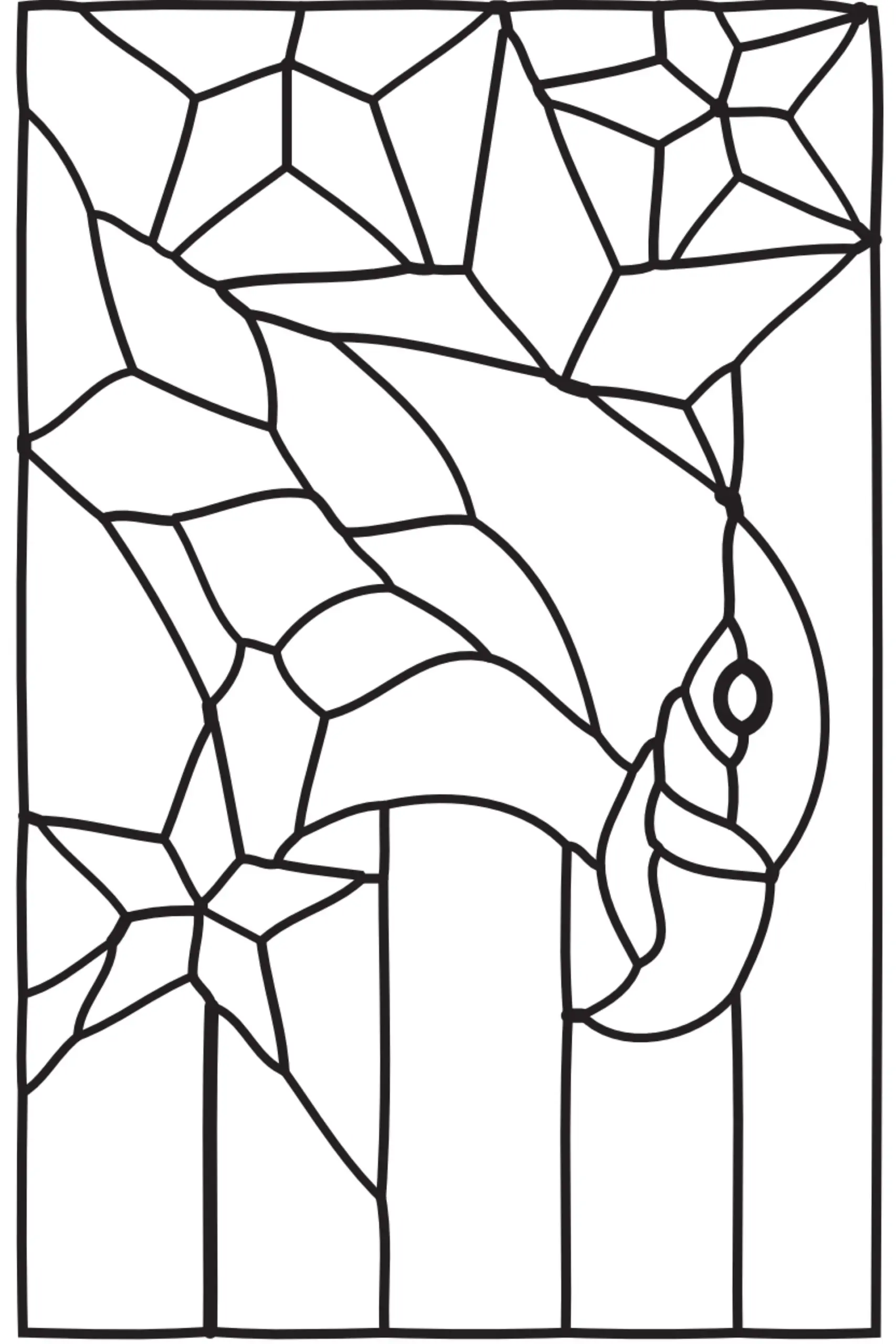 free printable stained glass patterns