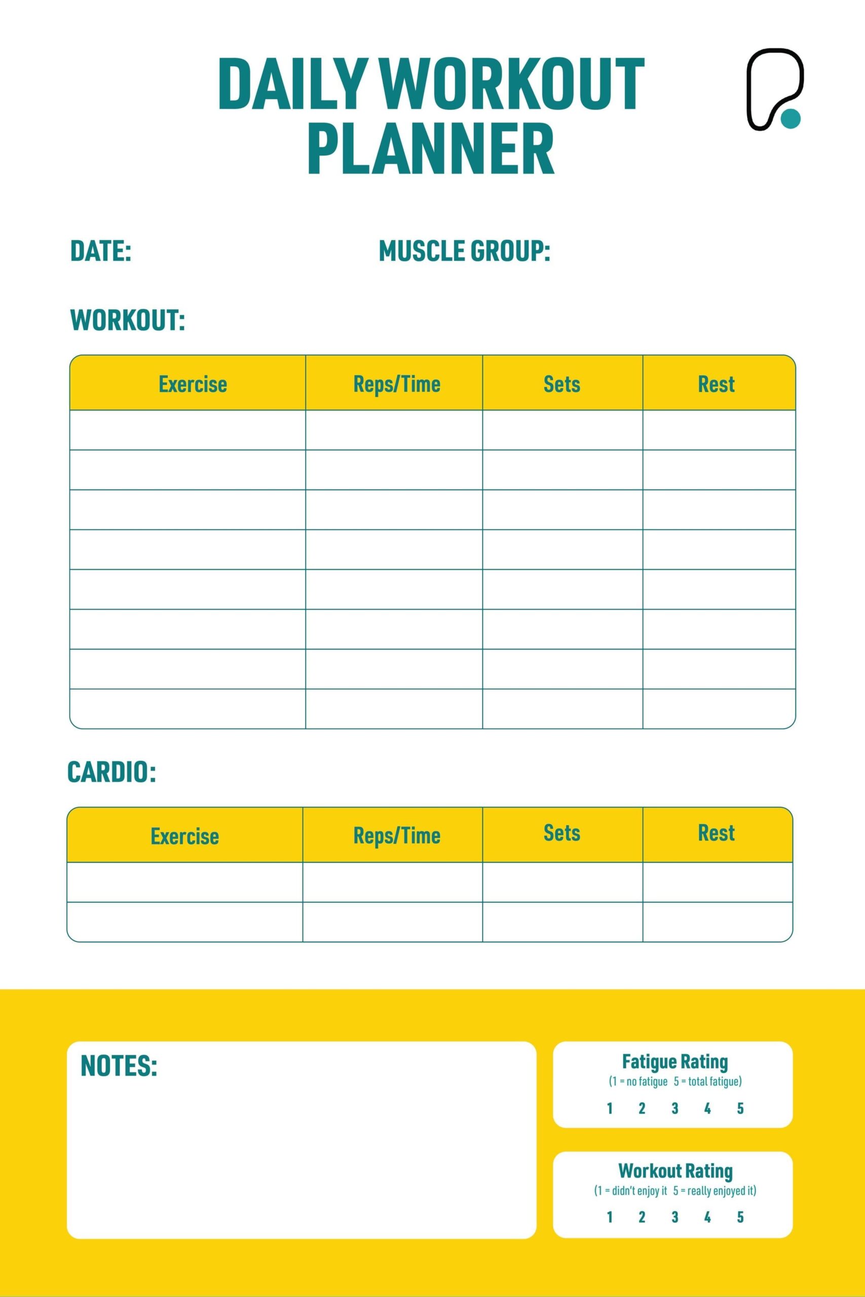 Free Workout Plan Templates Free Workout Plan Templates