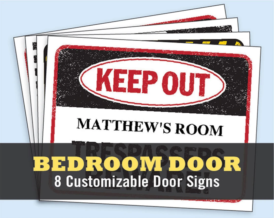 Fun Kids Bedroom Door Signs Printable Fun Kids Bedroom Door Signs Printable