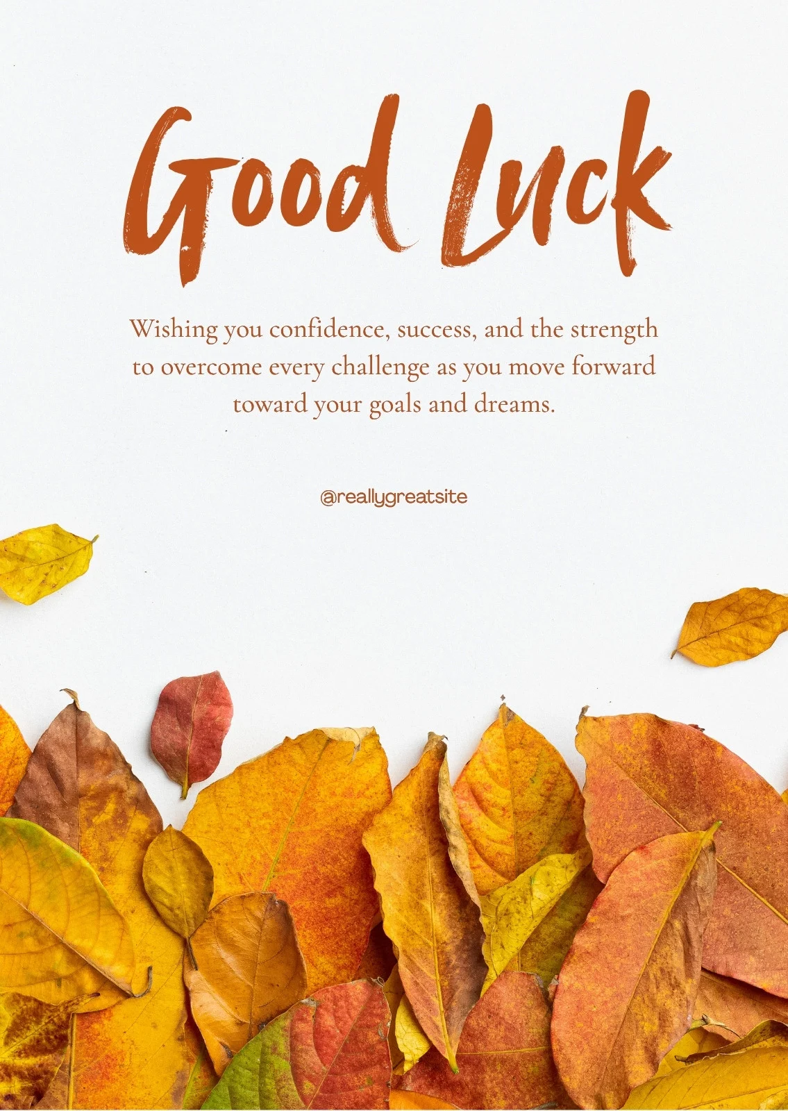 Good Luck