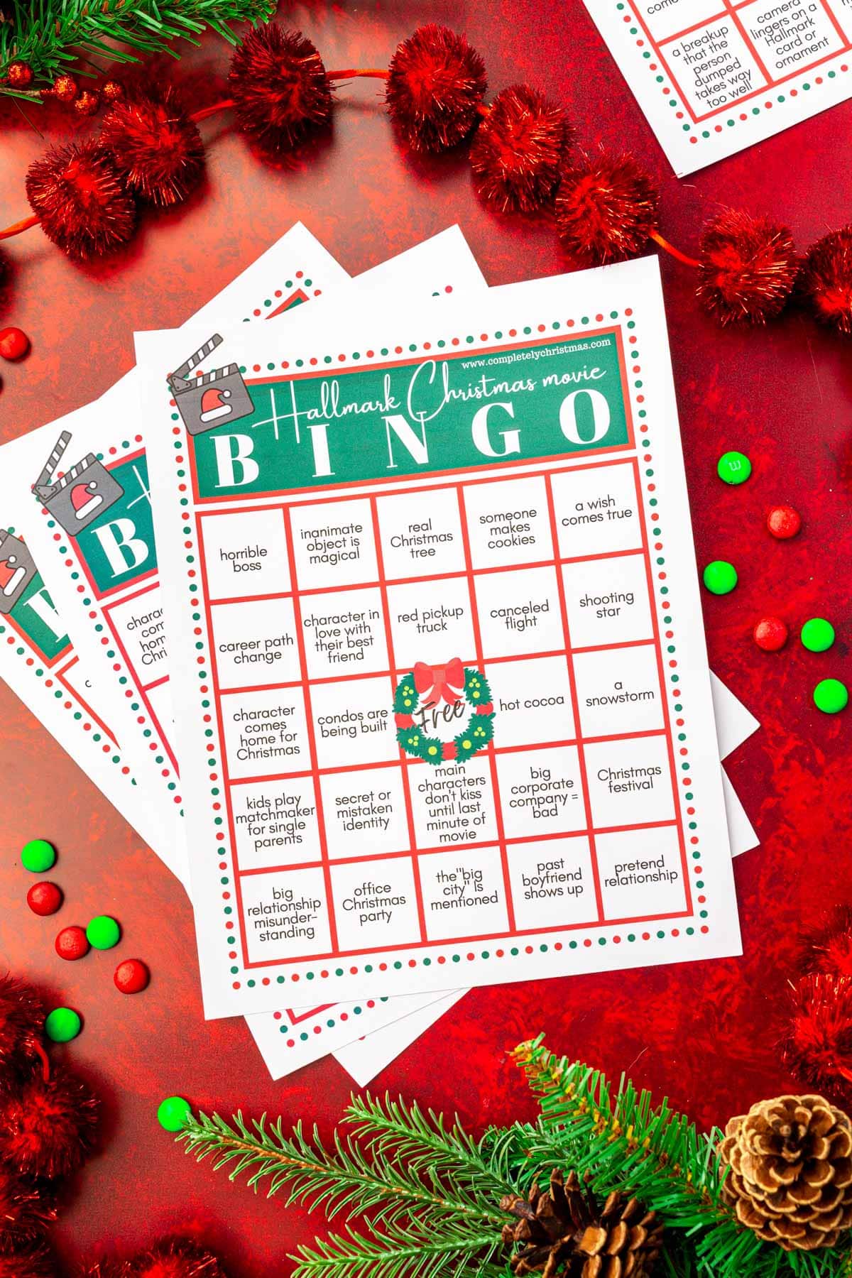 Hallmark Movie Bingo