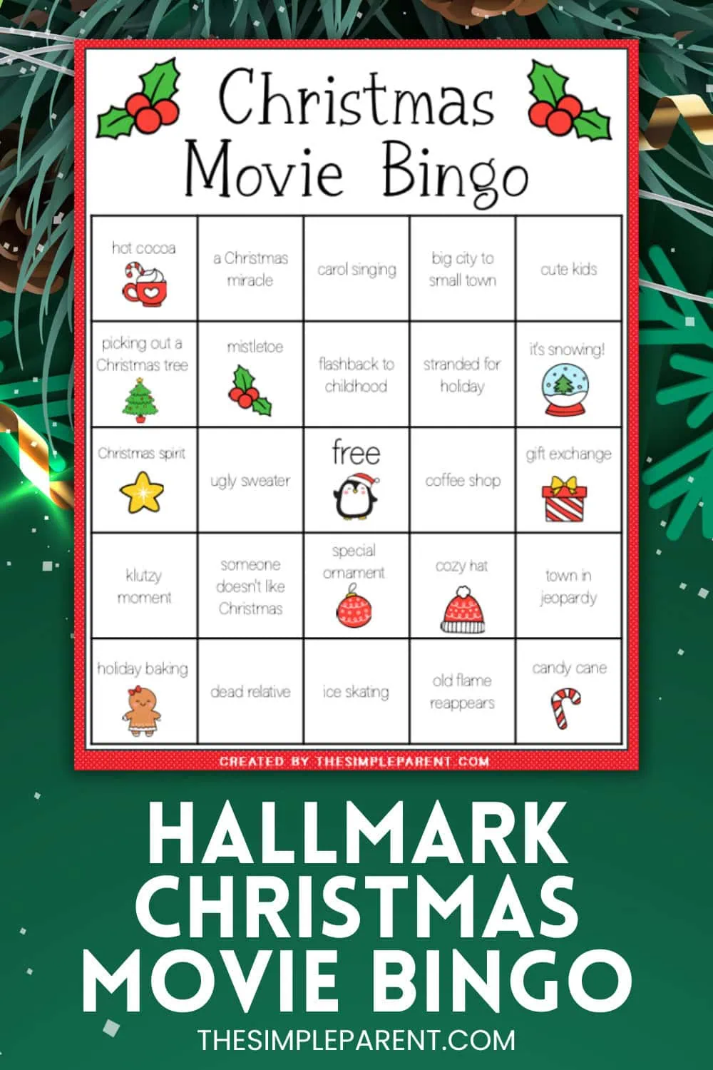 Hallmark Movie Bingo Hallmark Movie Bingo