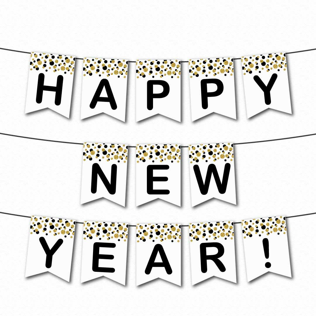 free printable happy new year signs free printable happy new year signs