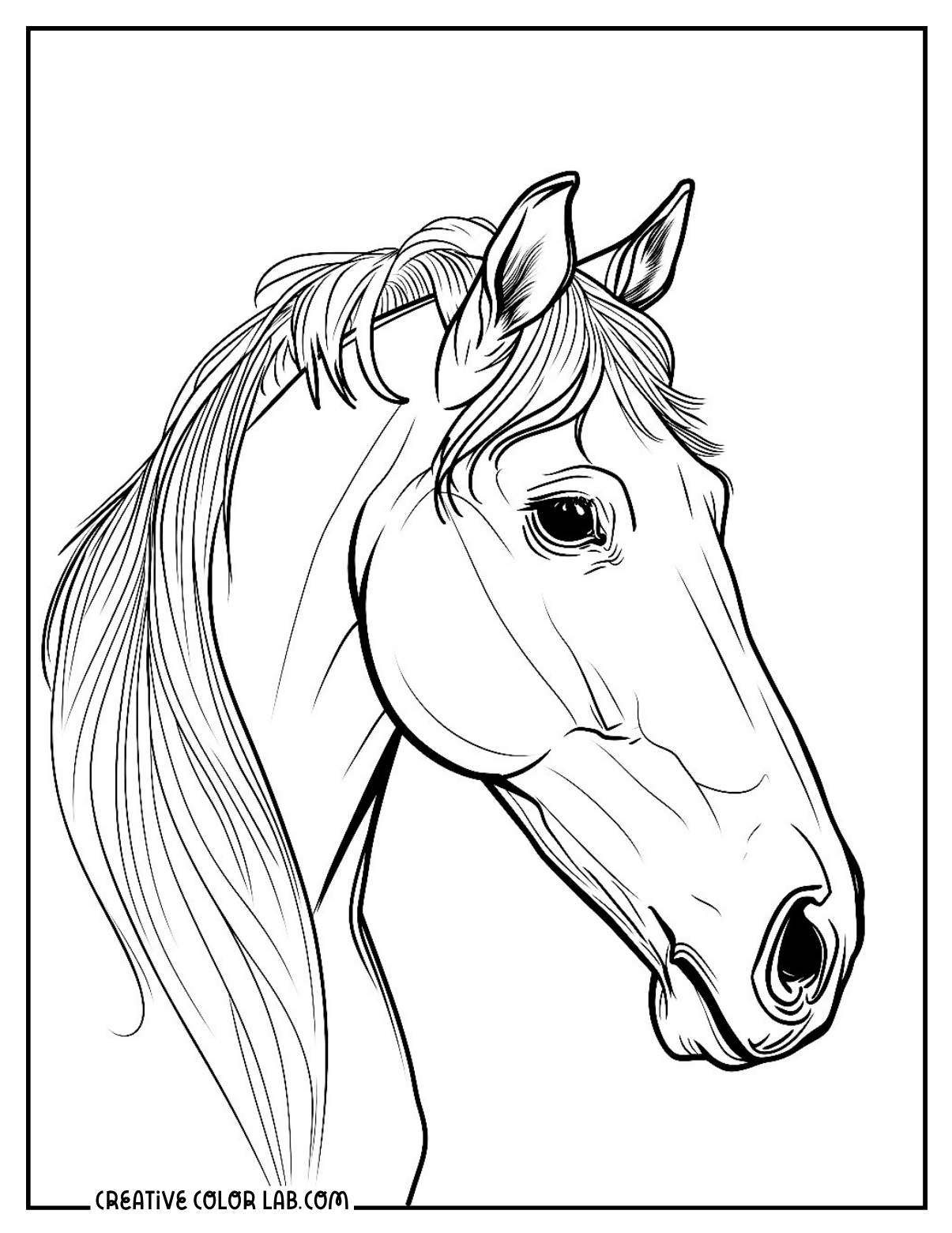 Horse Coloring Pages Horse Coloring Pages