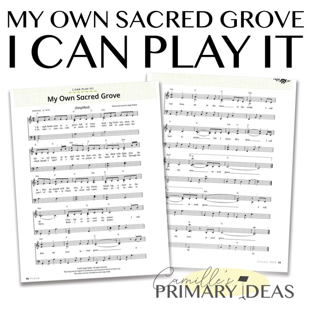I Can Play It My Own Sacred Grove
