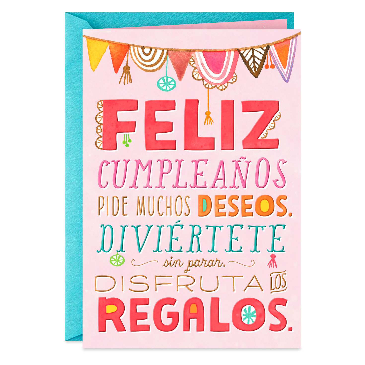 Its Your Day Spanish Language Birthday Card 299BIH1628