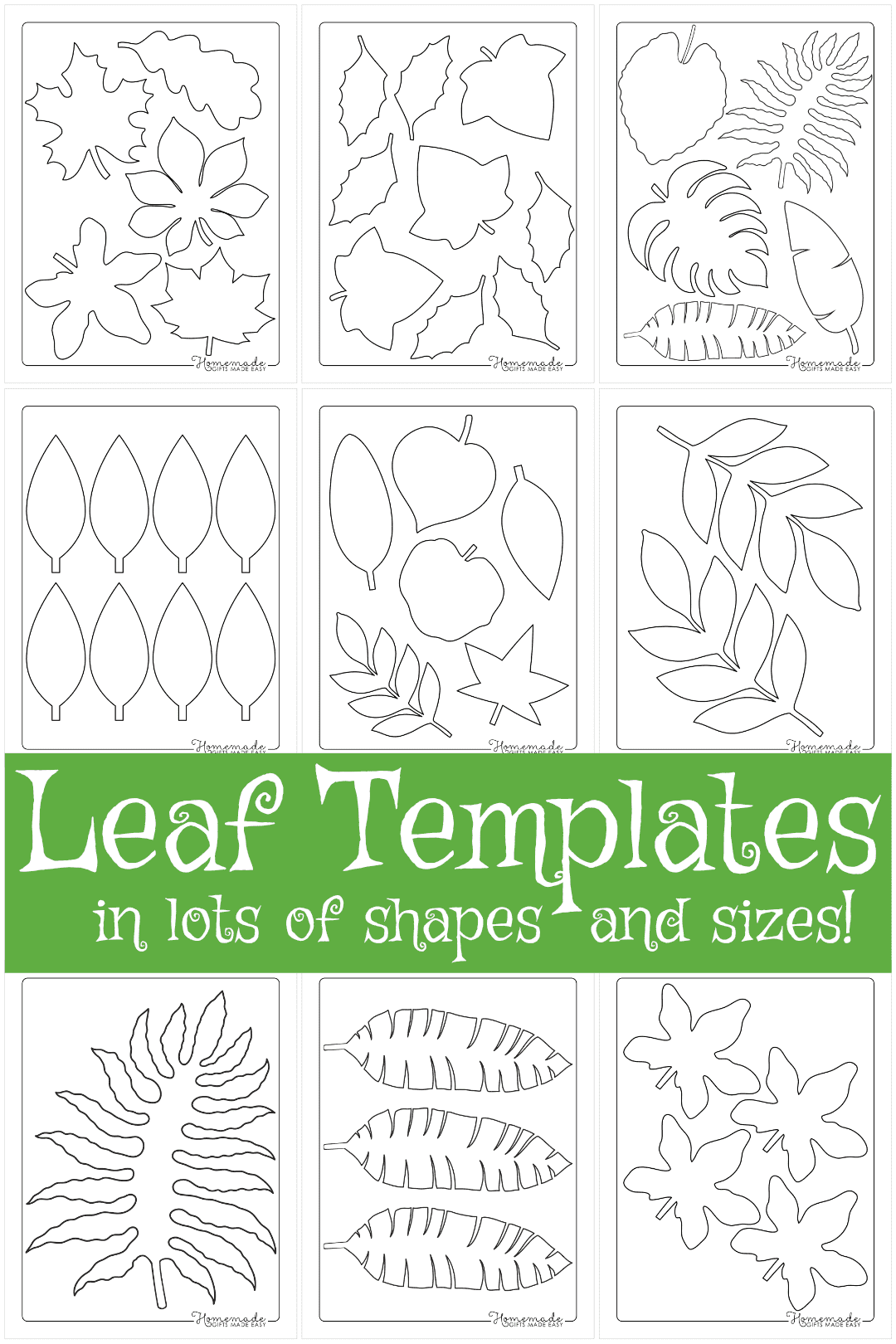 Leaf Template