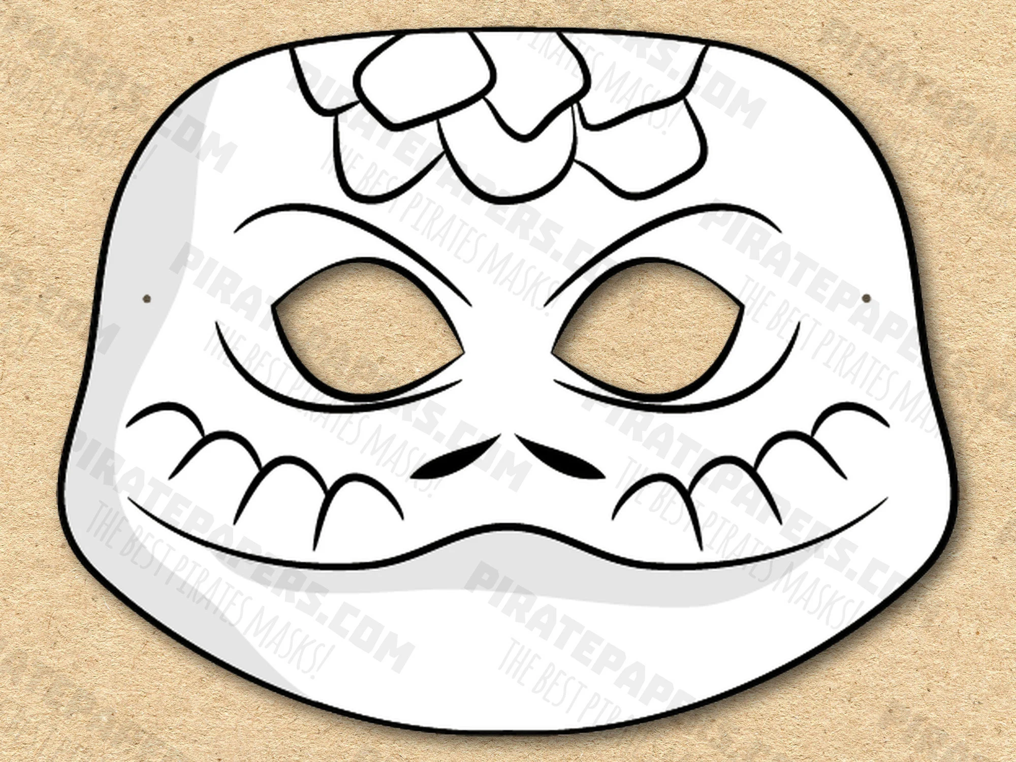 Lizard Mask Printable Coloring Paper Diy Lizard Mask Printable Coloring Paper Diy