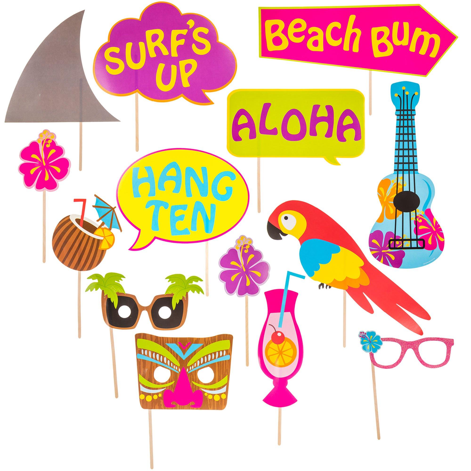 hawaiian photo booth props printable free hawaiian photo booth props printable free
