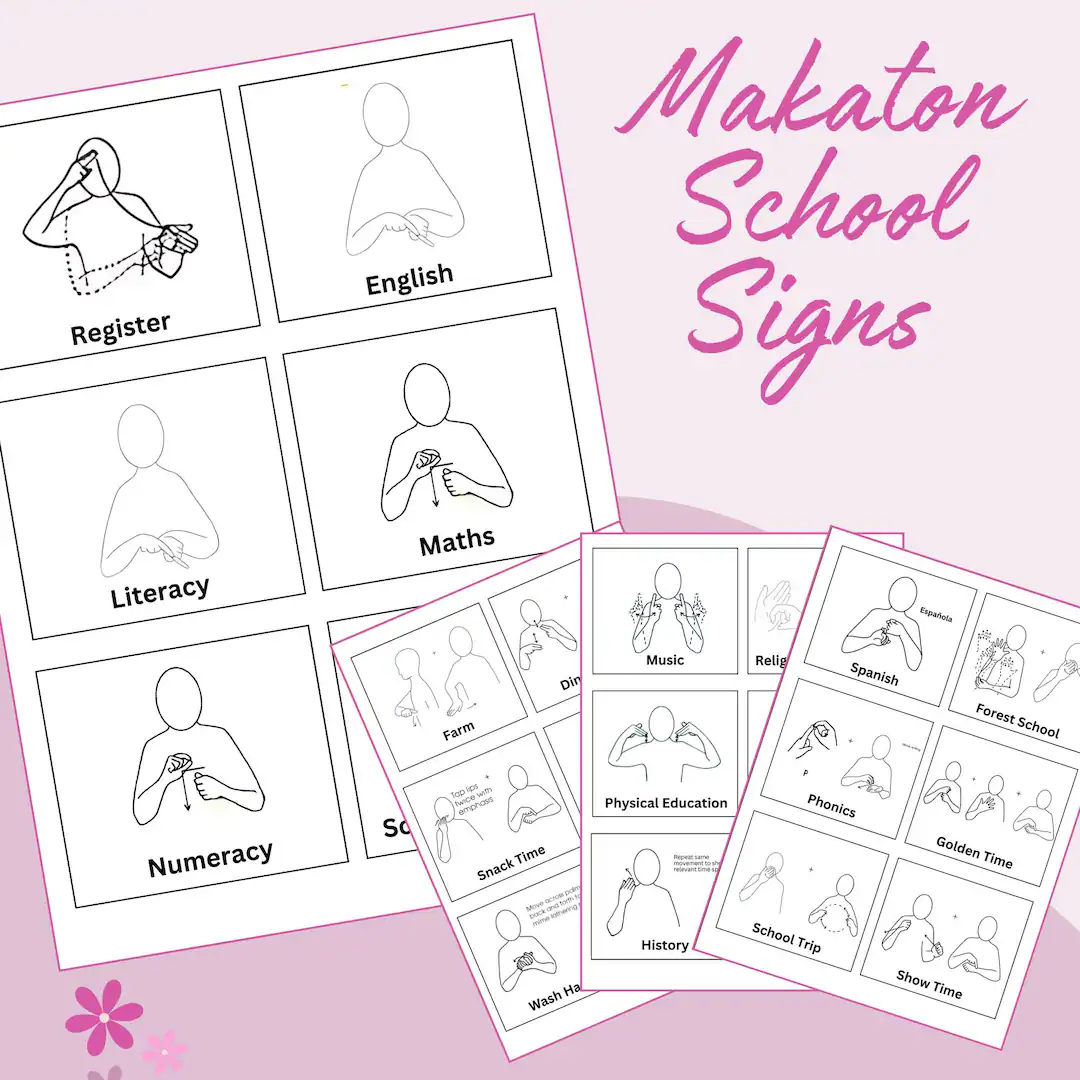 Makaton Communication Cards For