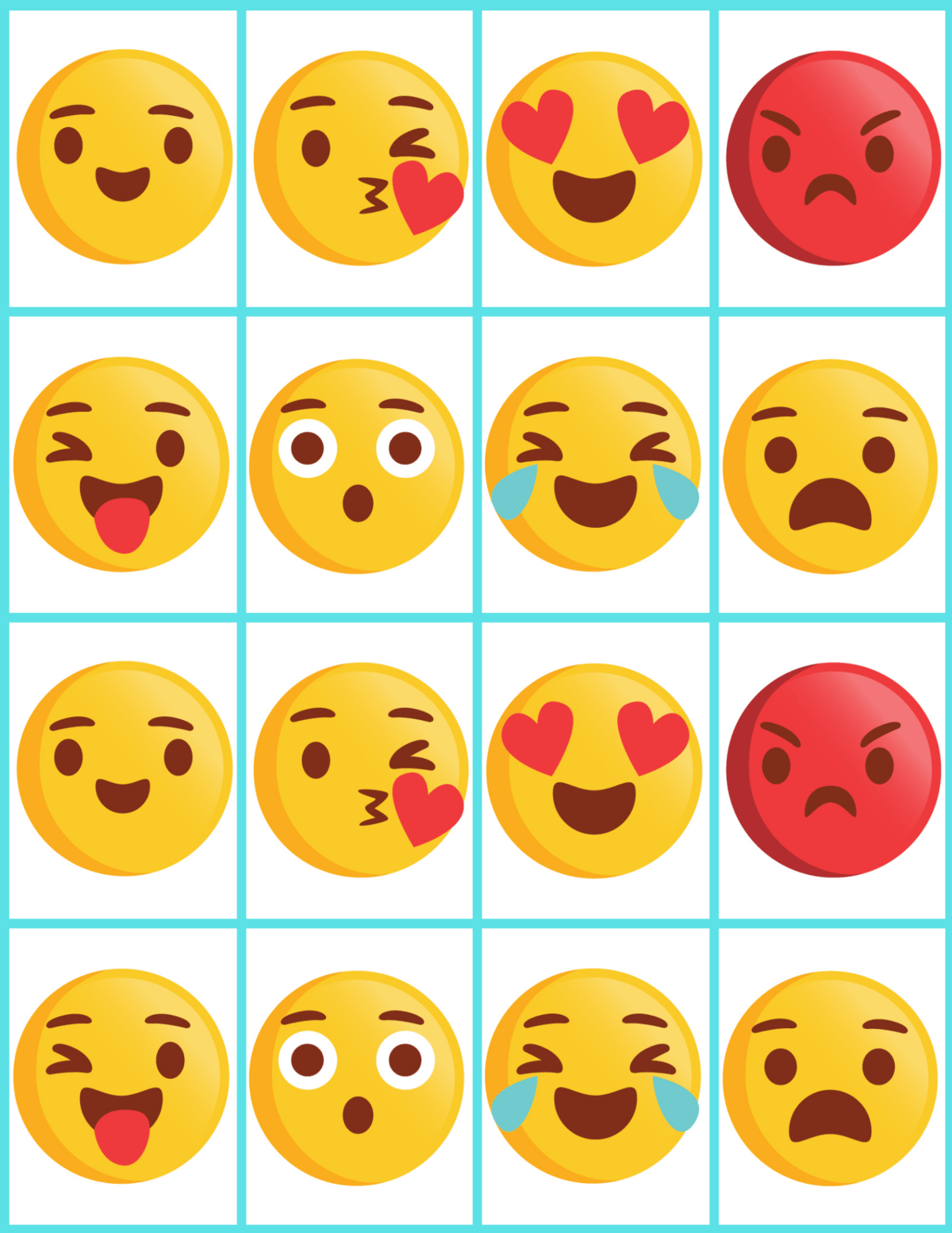 Make Your Own Memory Game Free Printable