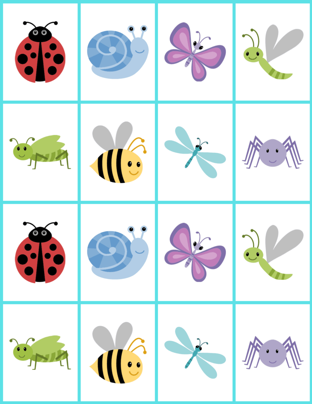 Make Your Own Memory Game Free Printable
