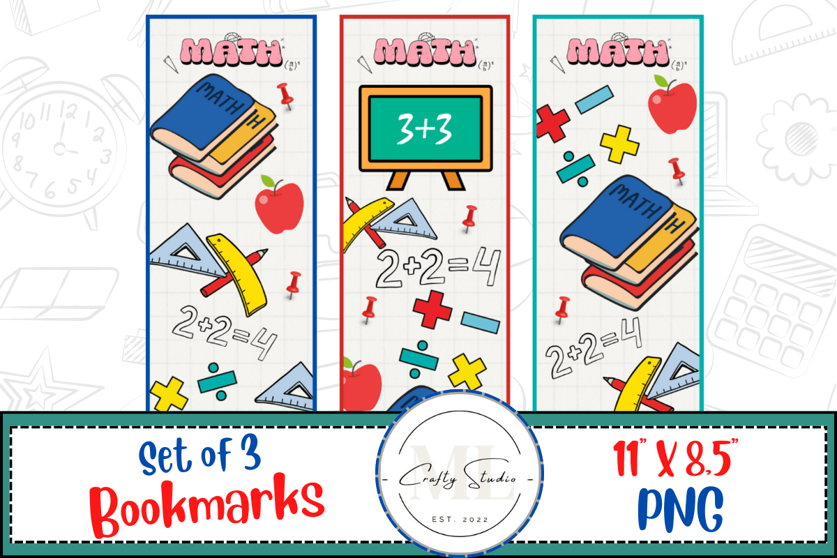 Math Printable Bookmarks